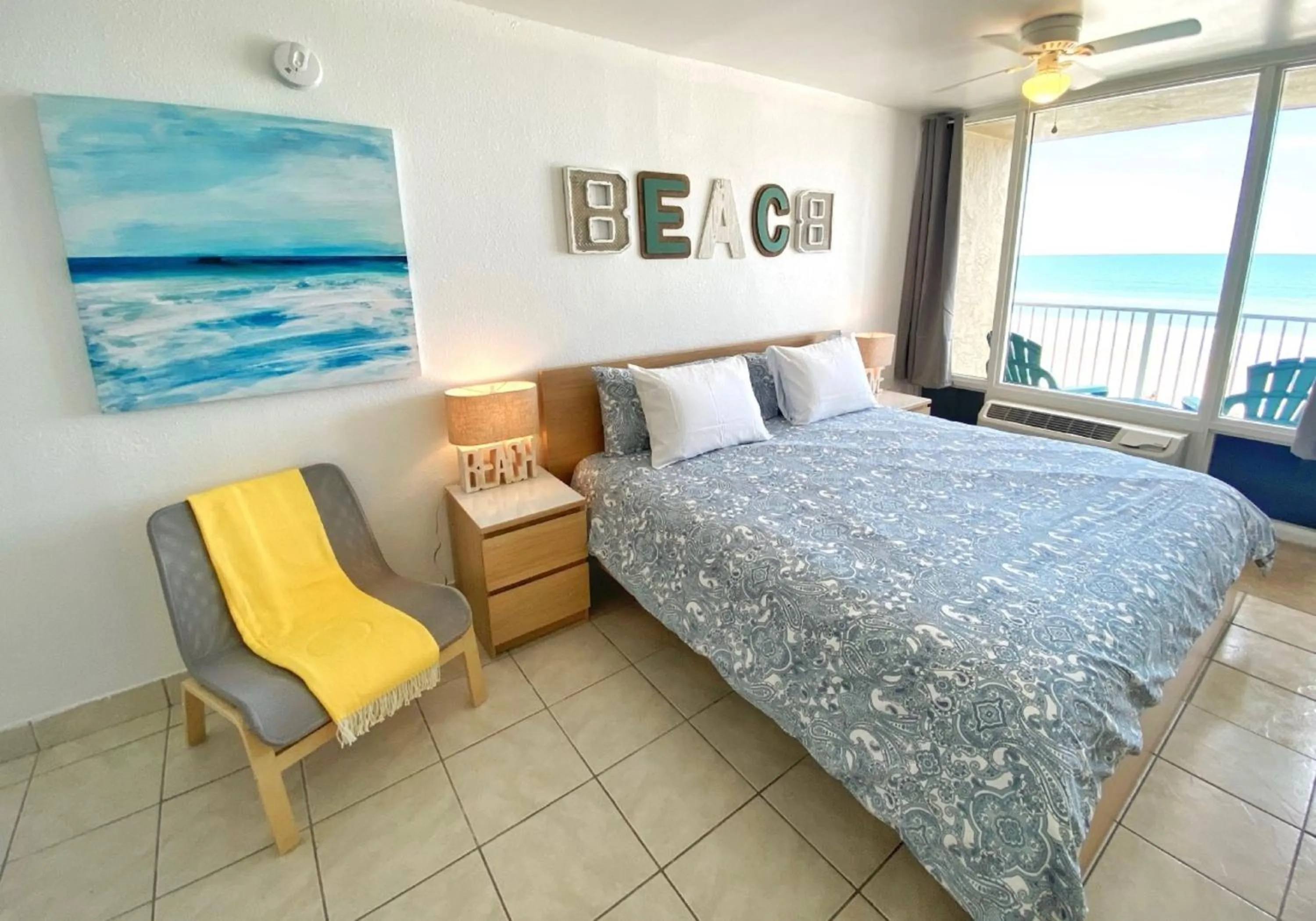 Bed in Pirates Cove Resort Studios!