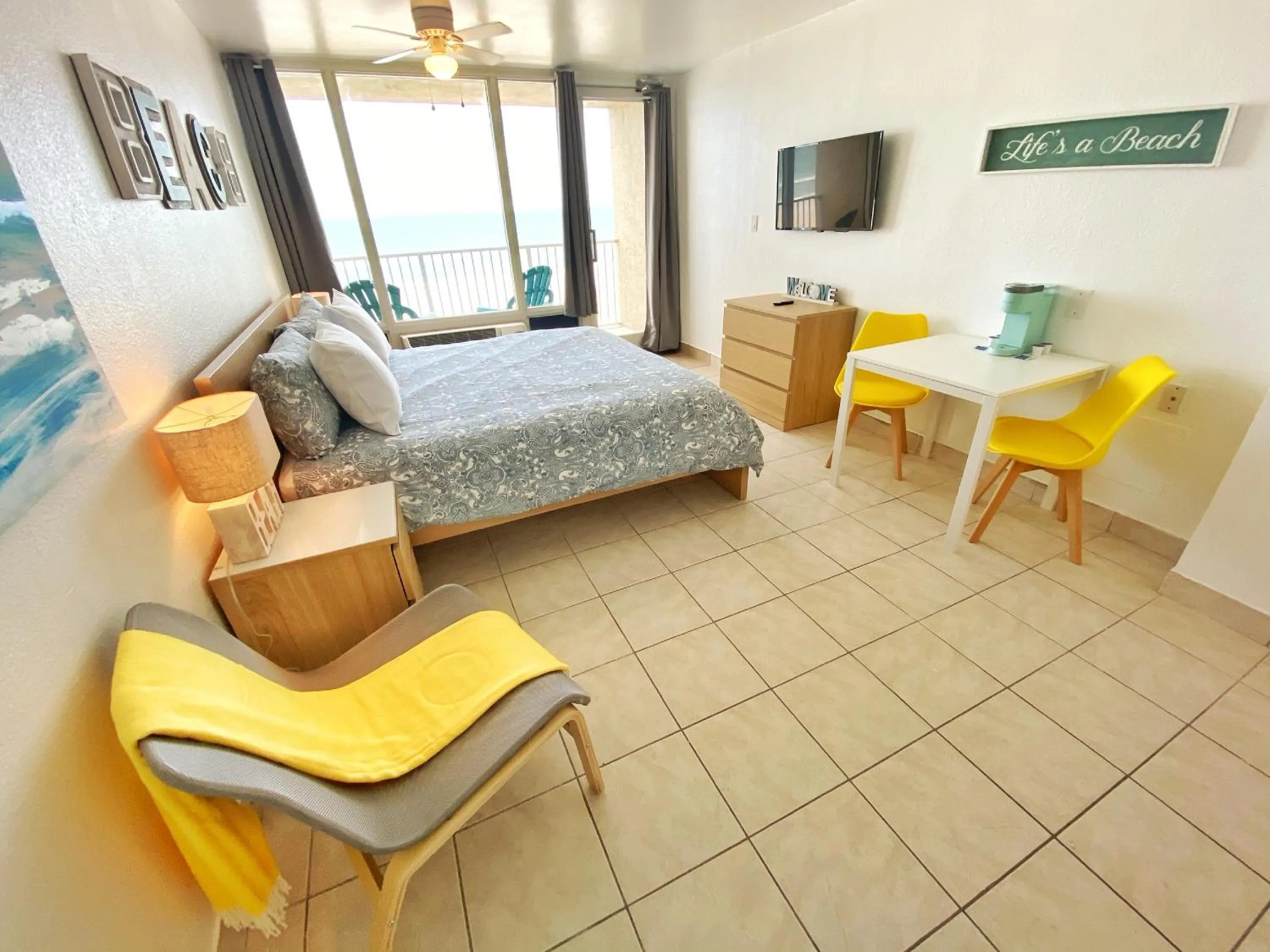 Bed in Pirates Cove Resort Studios!