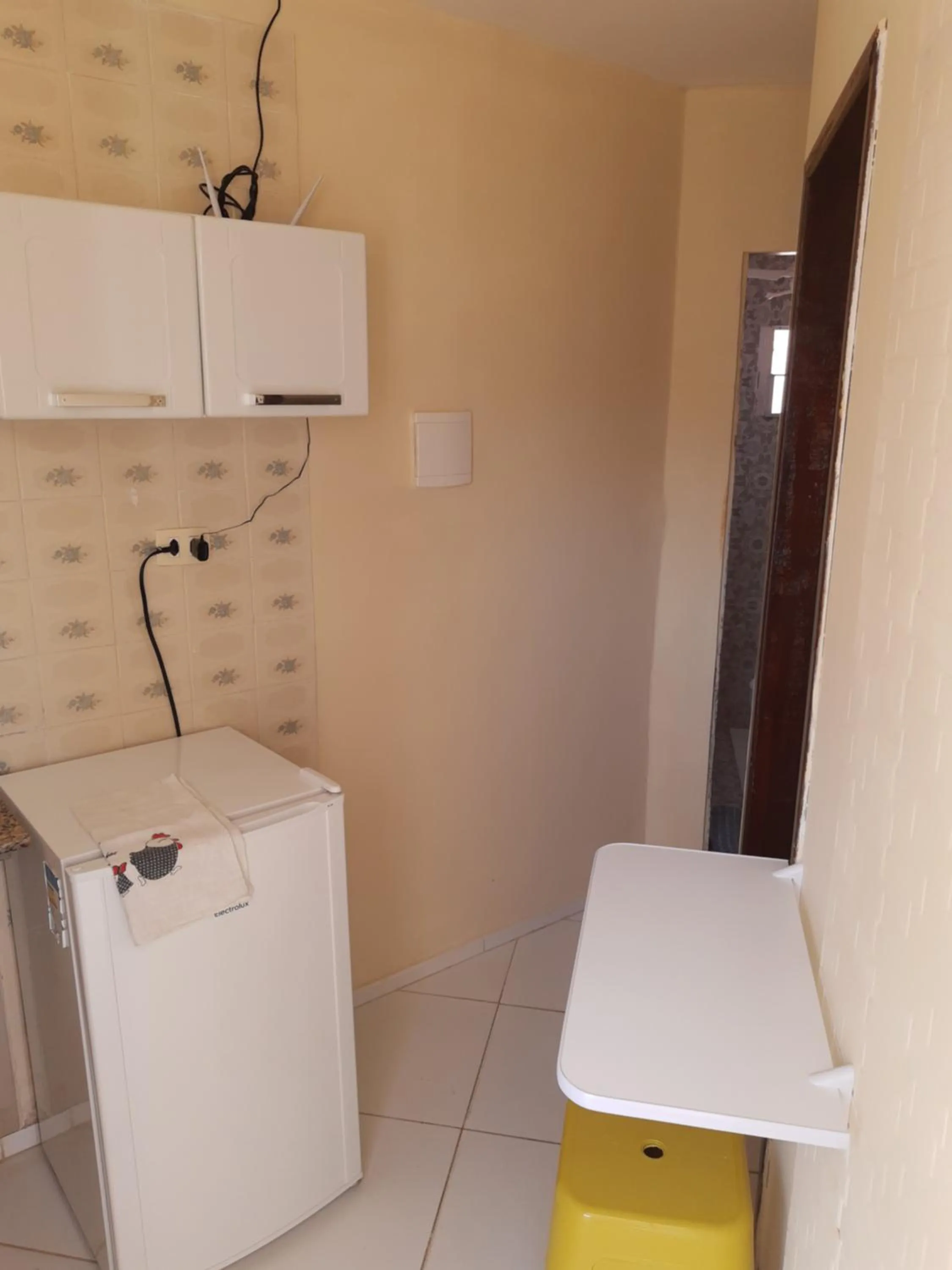 Kitchen or kitchenette in Suítes em Porto de Galinhas