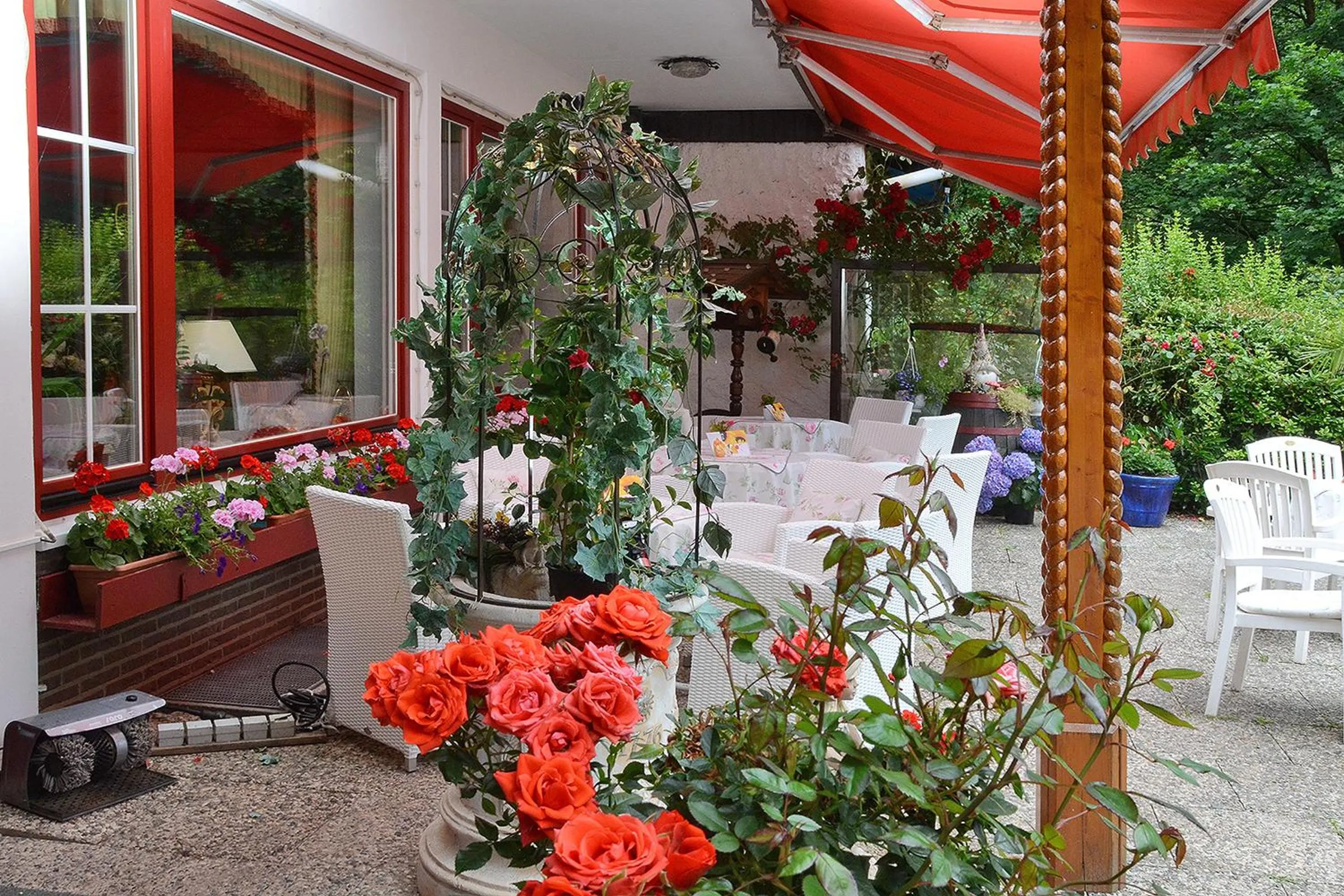 Balcony/Terrace in Wellness und Romantik Hotel Helmboldt