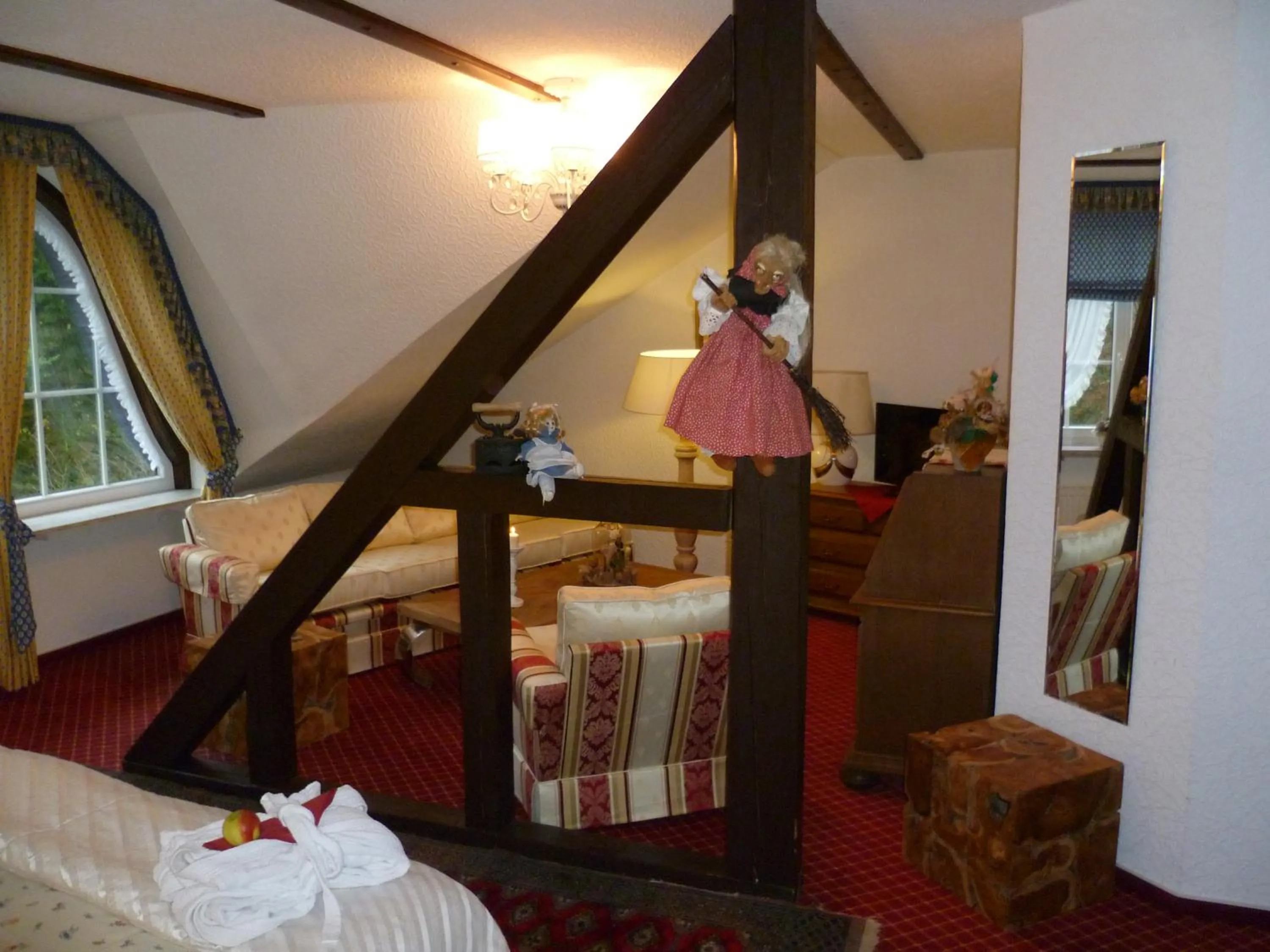 Seating area in Wellness und Romantik Hotel Helmboldt