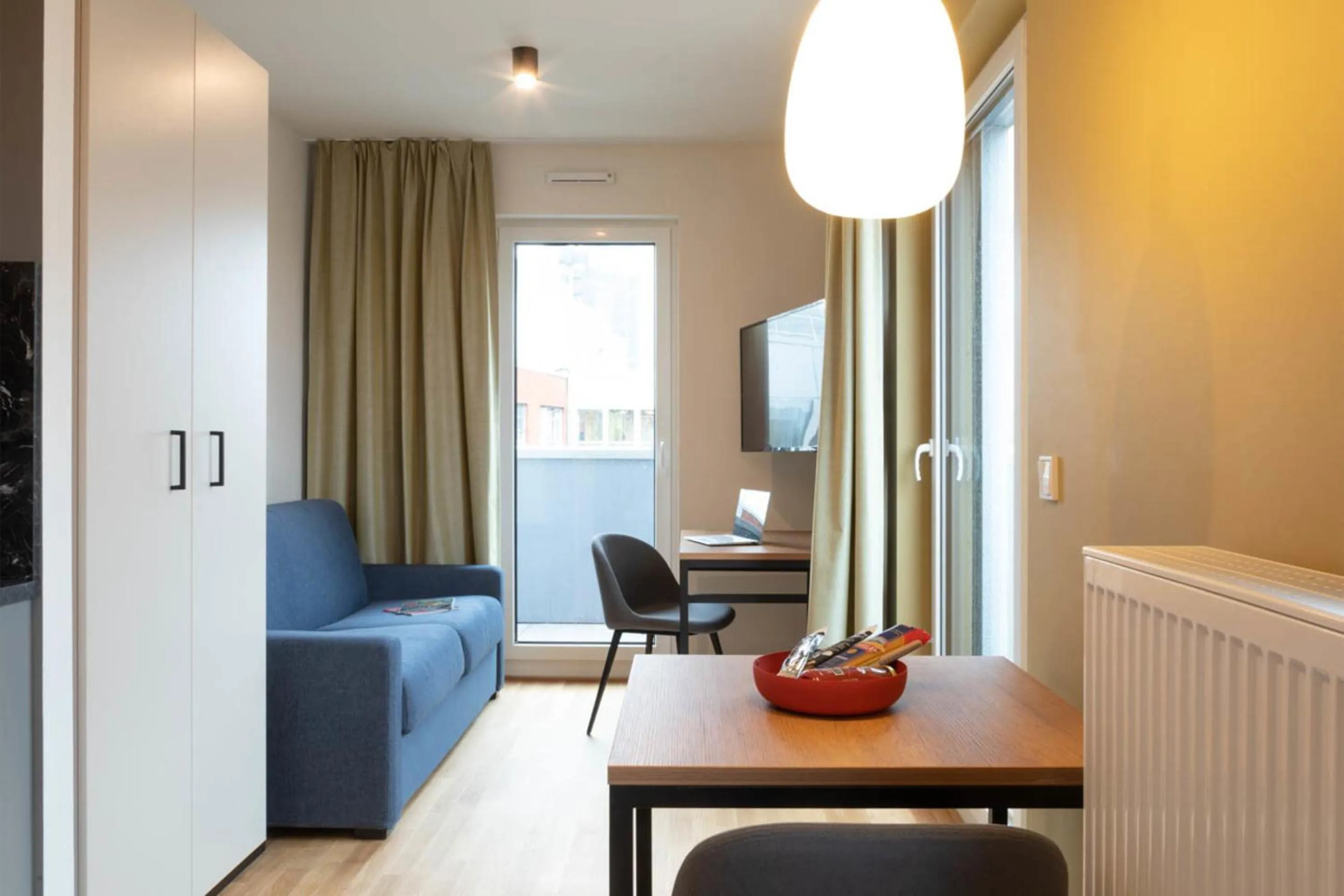 Photo of the whole room in Brera Serviced Apartments Frankfurt West