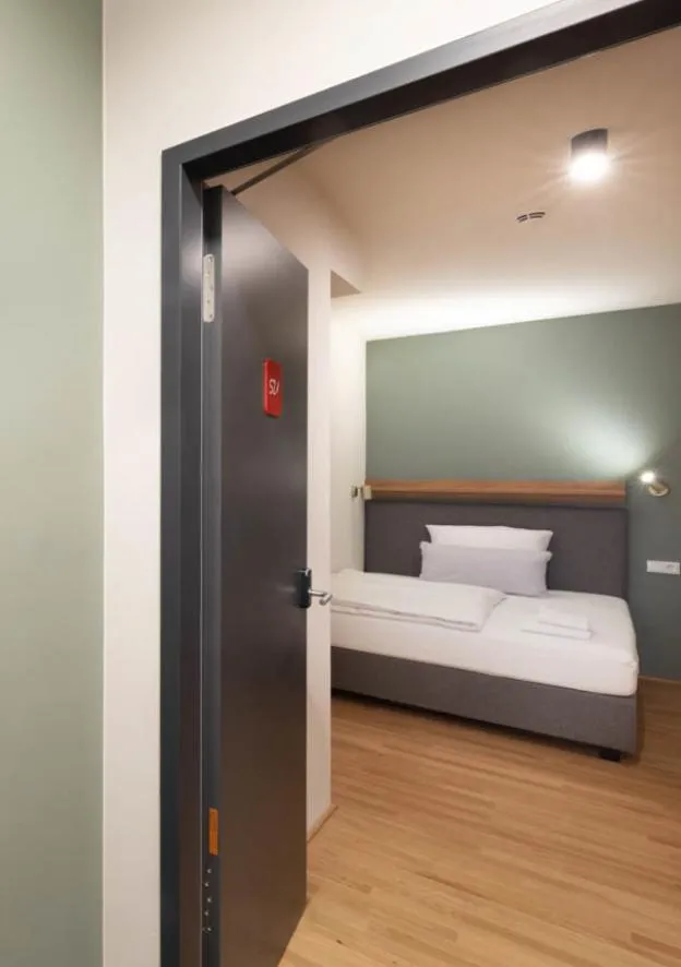 Bed in Brera Serviced Apartments Frankfurt West