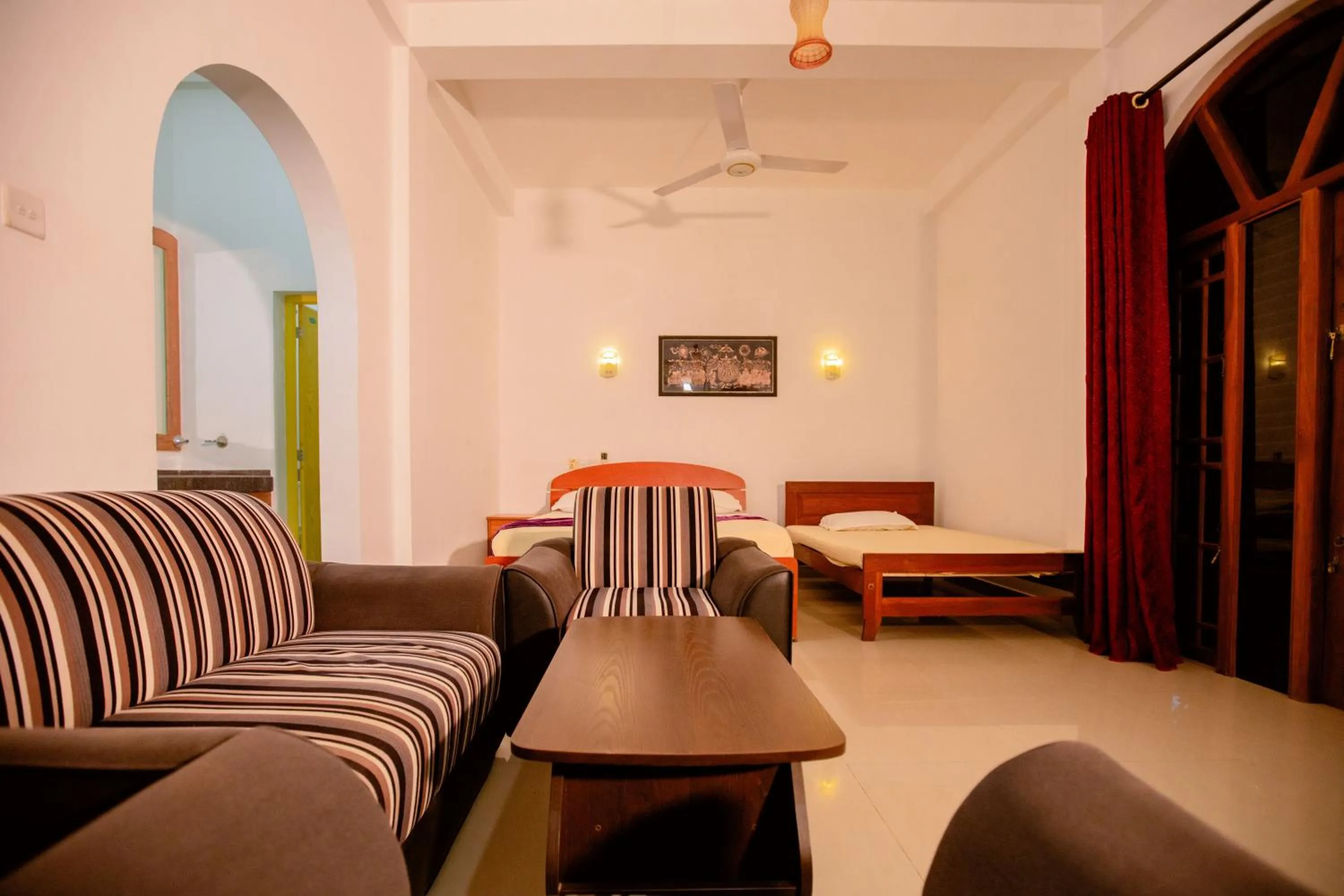 Bedroom, Bed in Yala River Face Inn