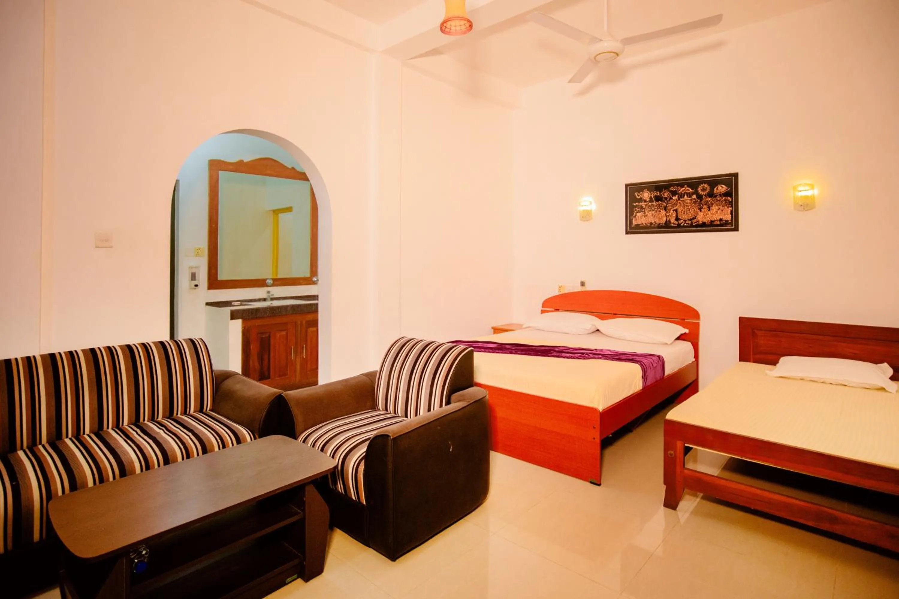 Bedroom, Bed in Yala River Face Inn