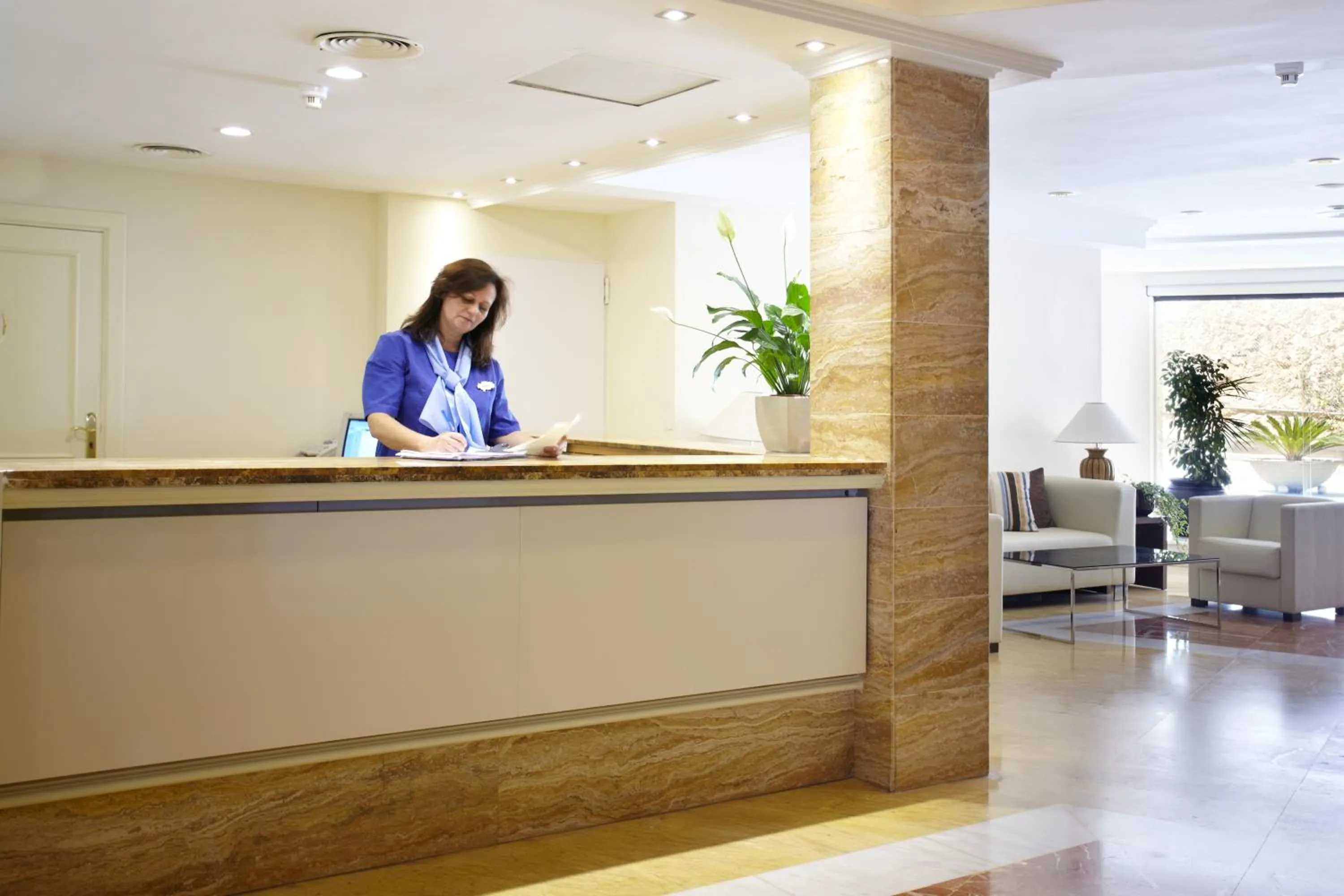 Lobby or reception in Grupotel Imperio Playa