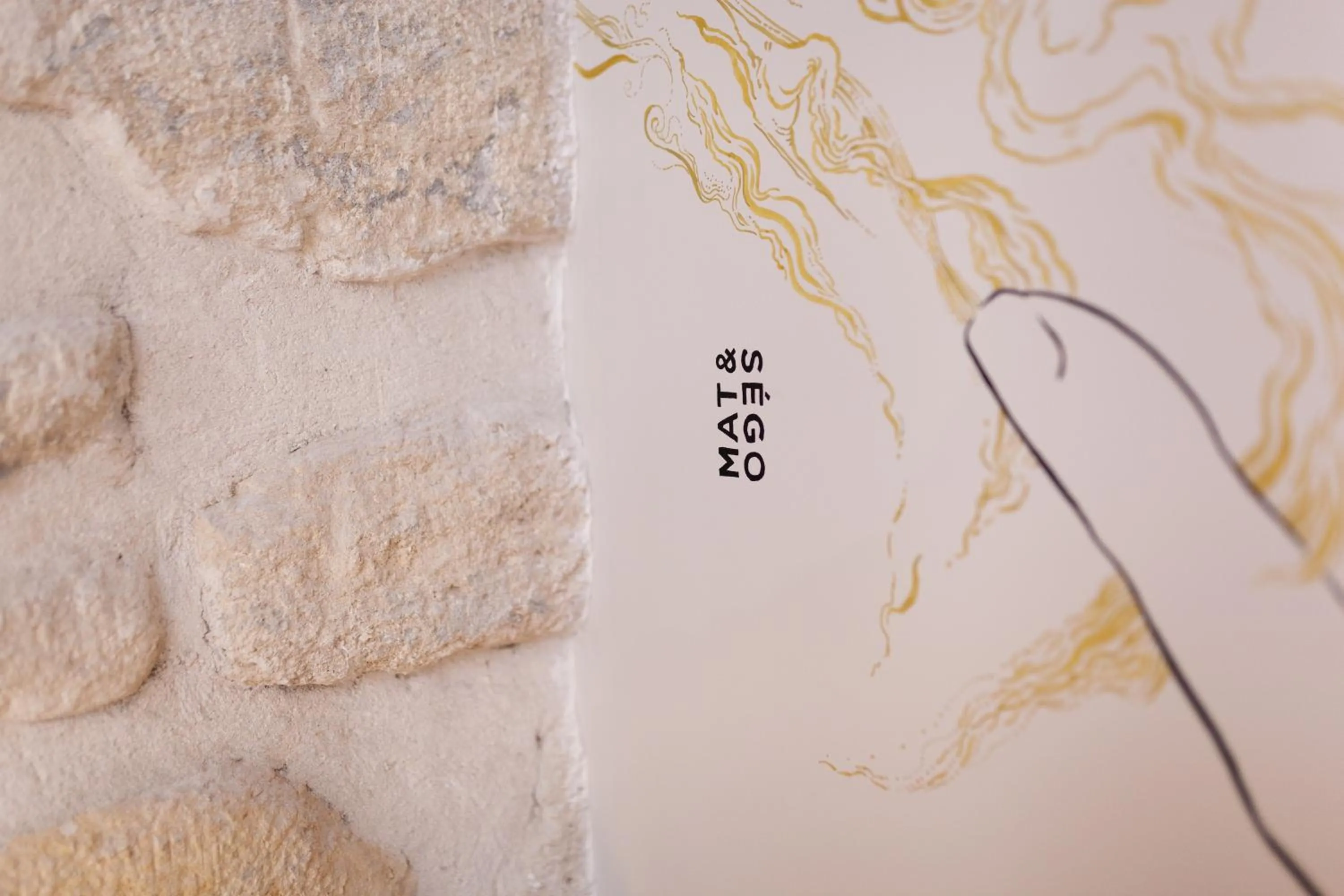 Decorative detail in Tinah Paris, Champs Elysées