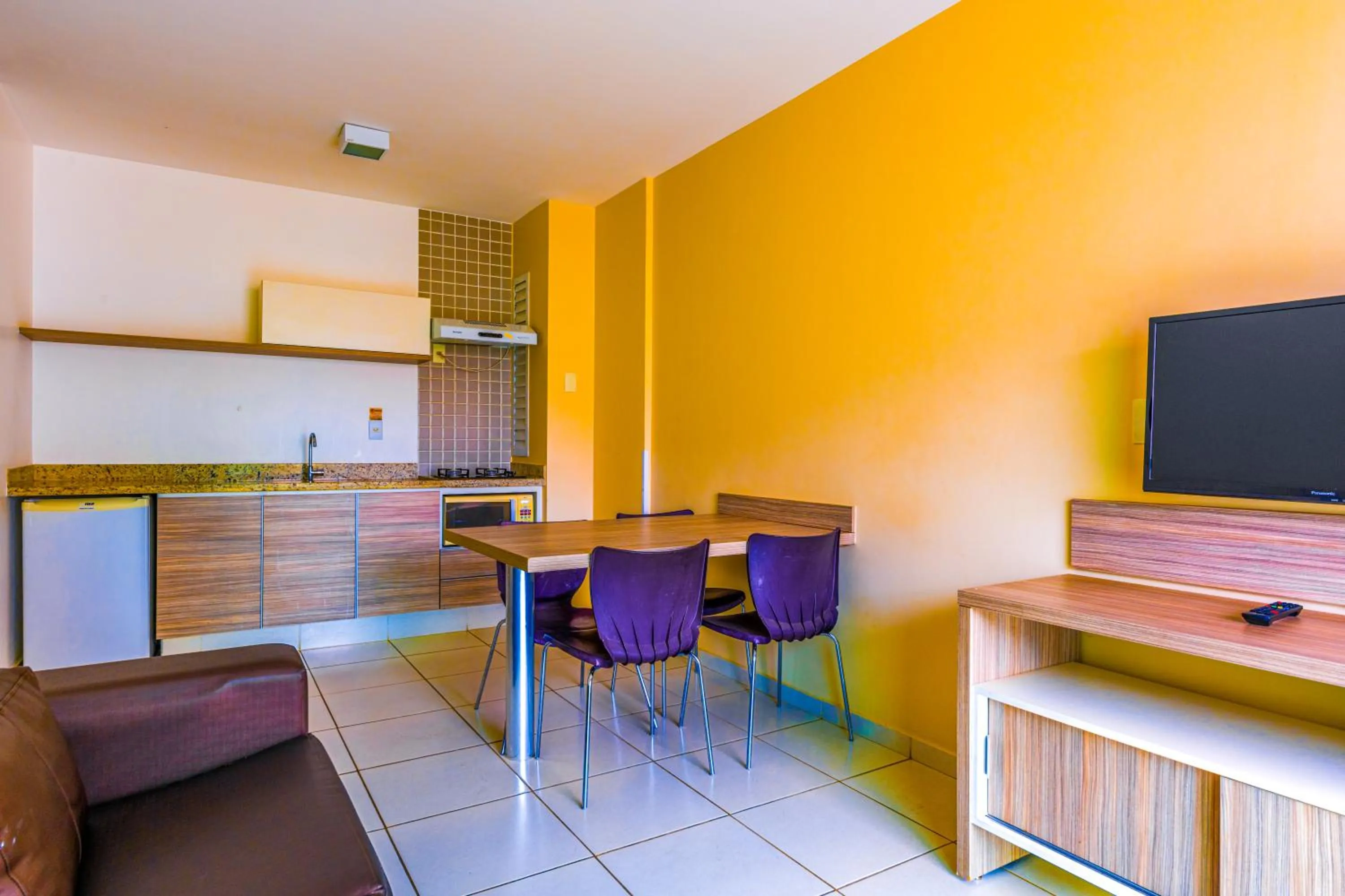 Kitchen or kitchenette in Riviera Park Hotel by WAM Experience