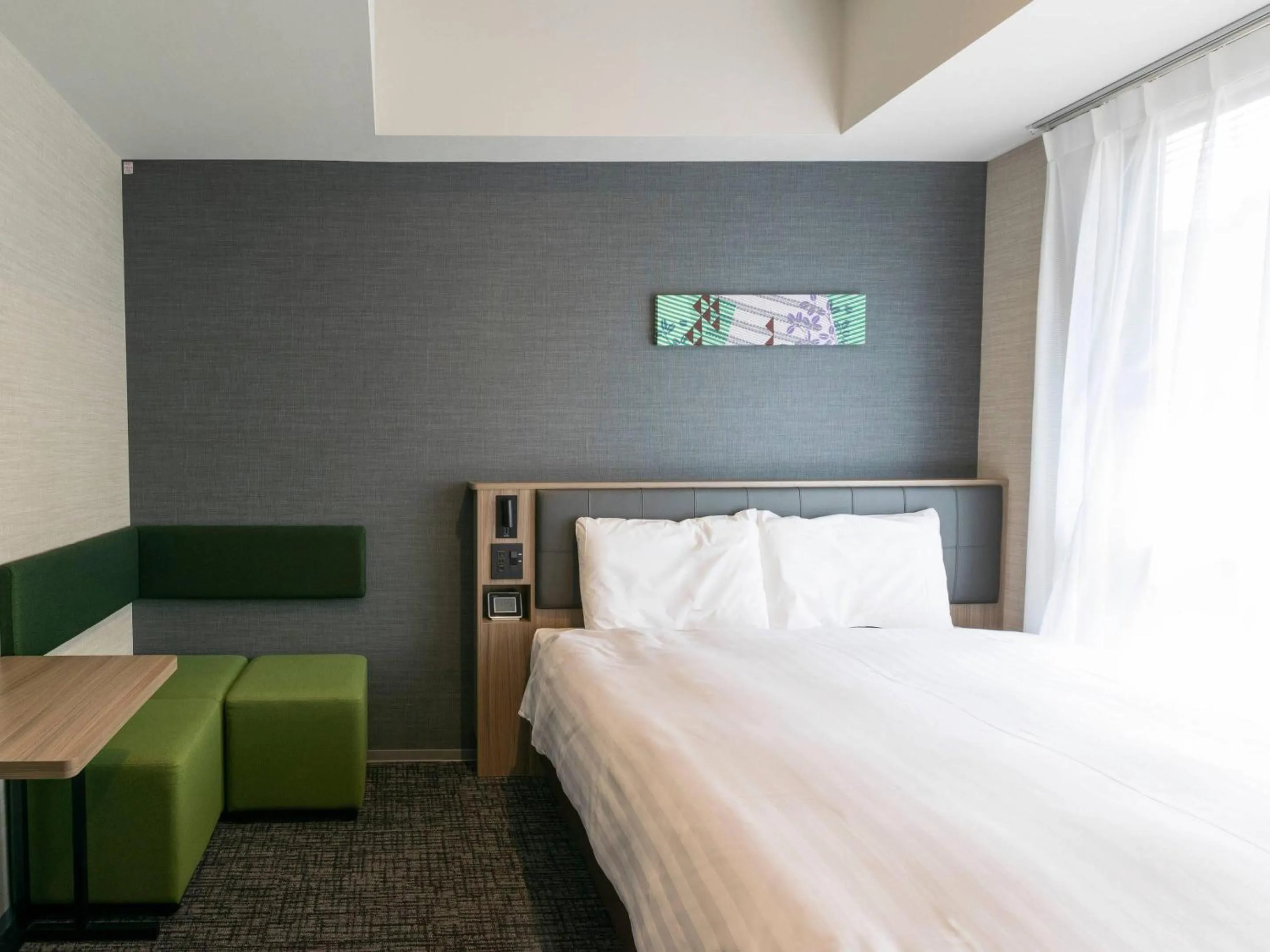 Bedroom, Bed in Comfort Hotel ERA Kyoto Toji