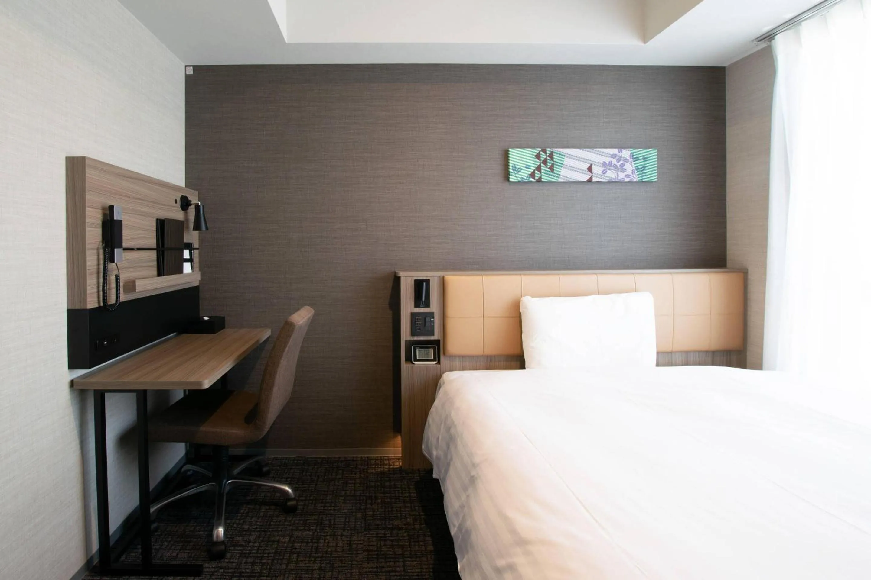 TV and multimedia, Bed in Comfort Hotel ERA Kyoto Toji