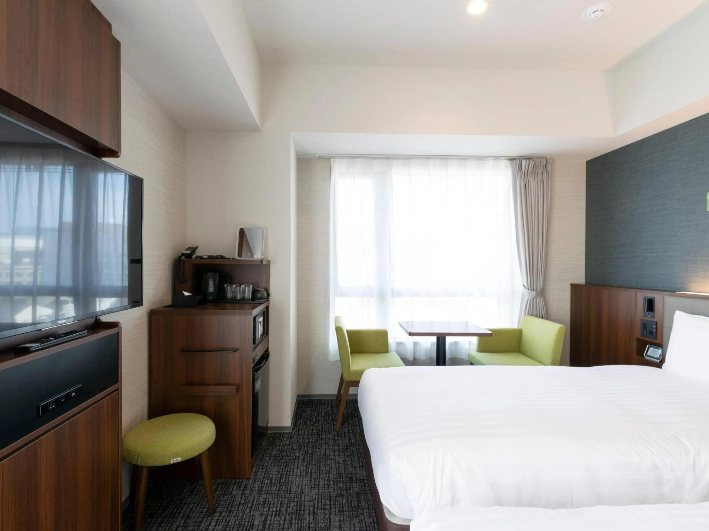 TV and multimedia, Bed in Comfort Hotel ERA Kyoto Toji