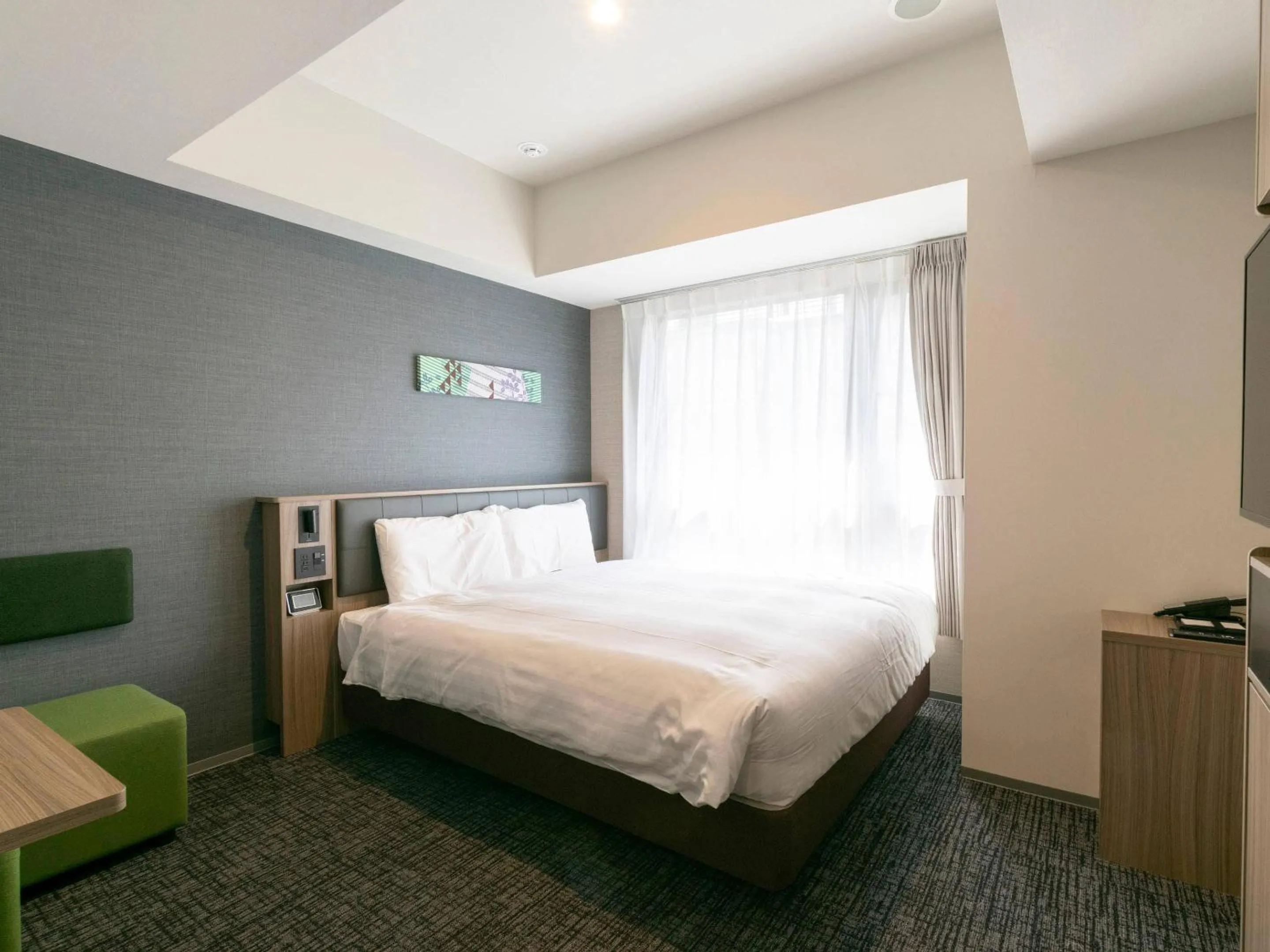 Bedroom, Bed in Comfort Hotel ERA Kyoto Toji