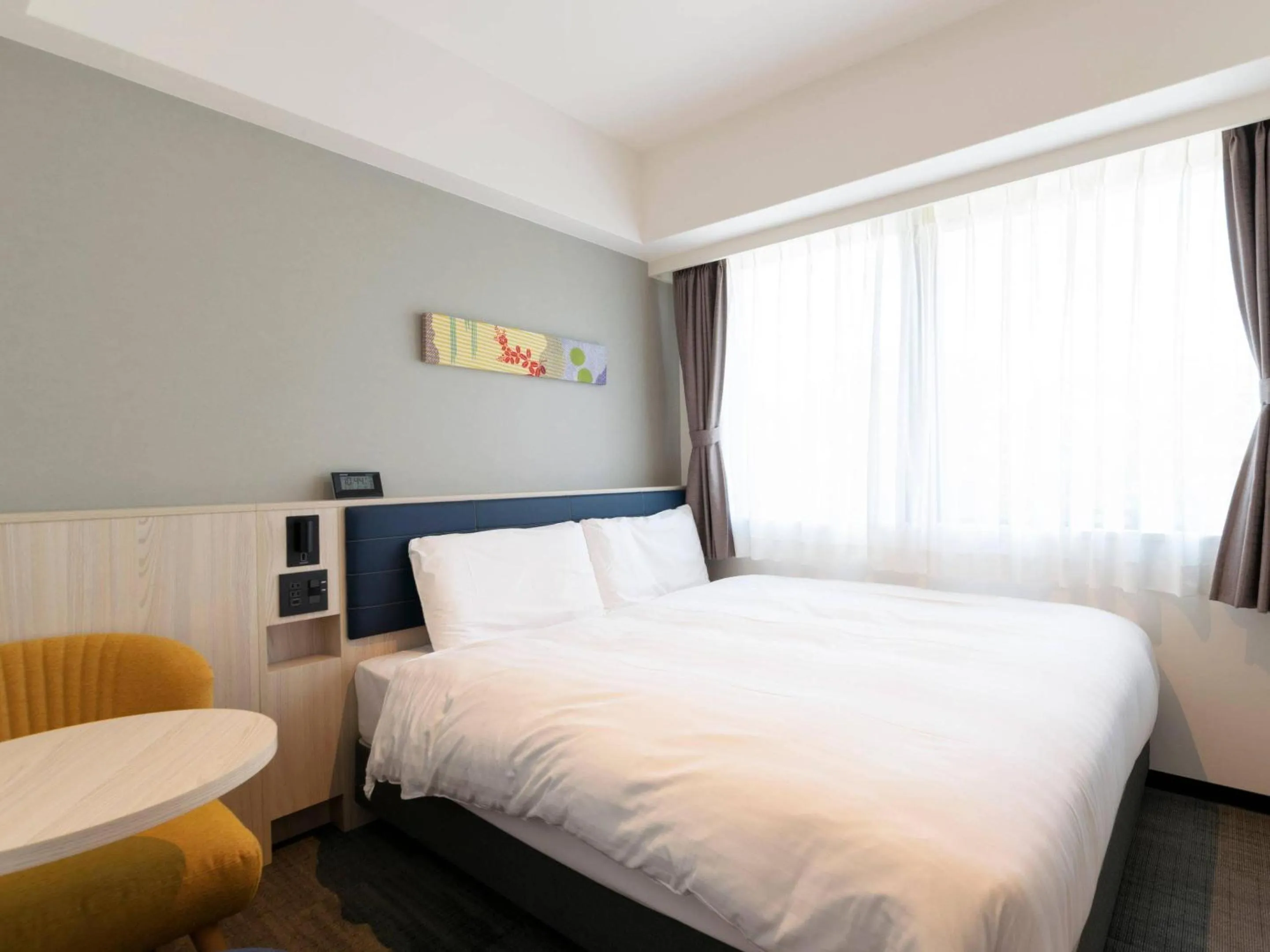 Bedroom, Bed in Comfort Hotel Kyoto Horikawagojo