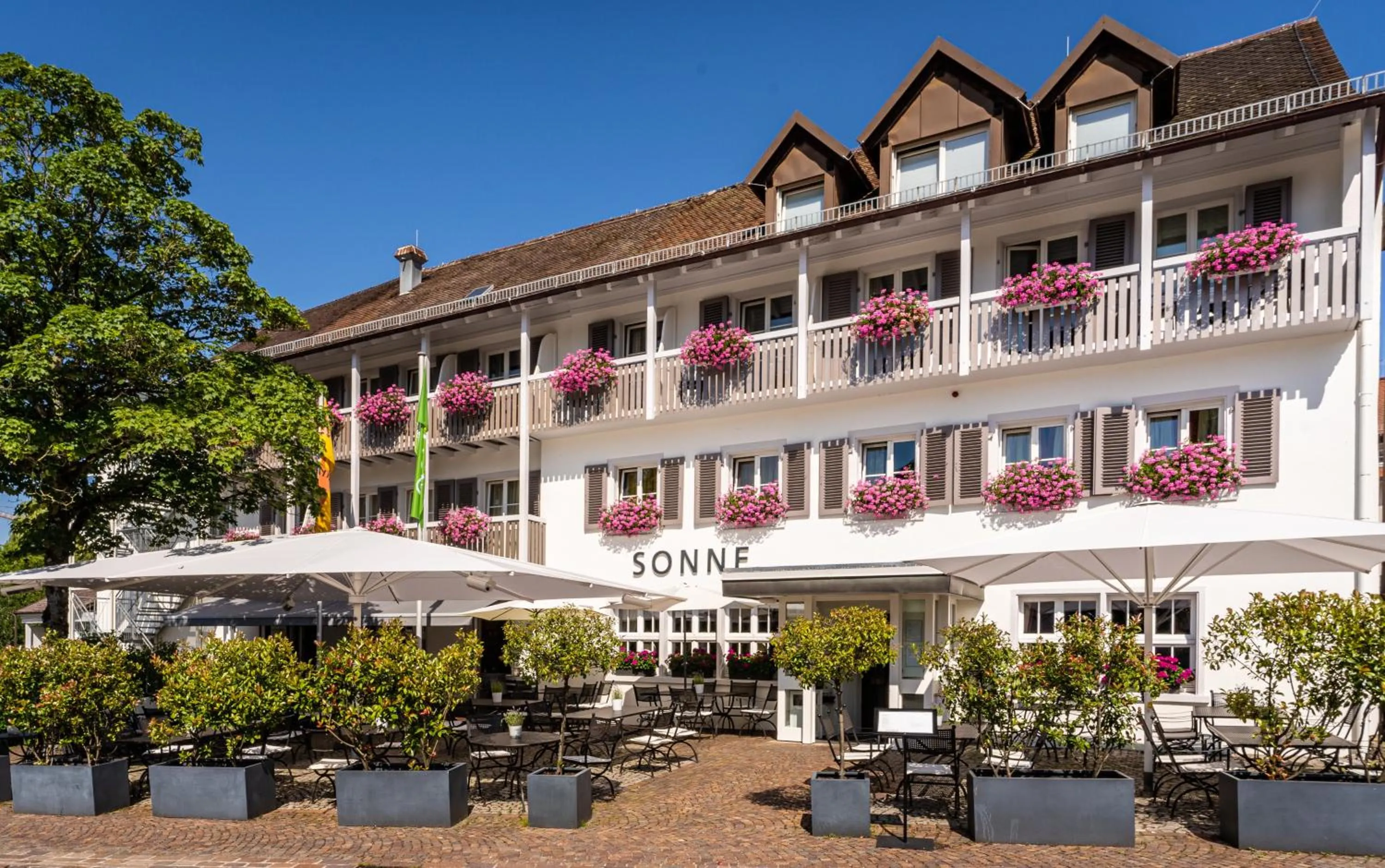 Property building in Hotel & Restaurant Sonne