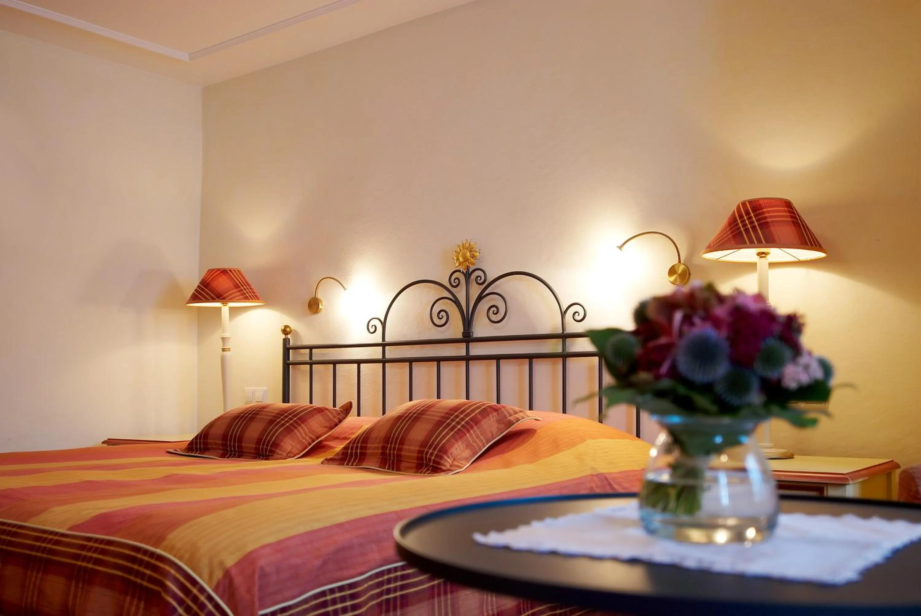 Bed in Hotel & Restaurant Sonne