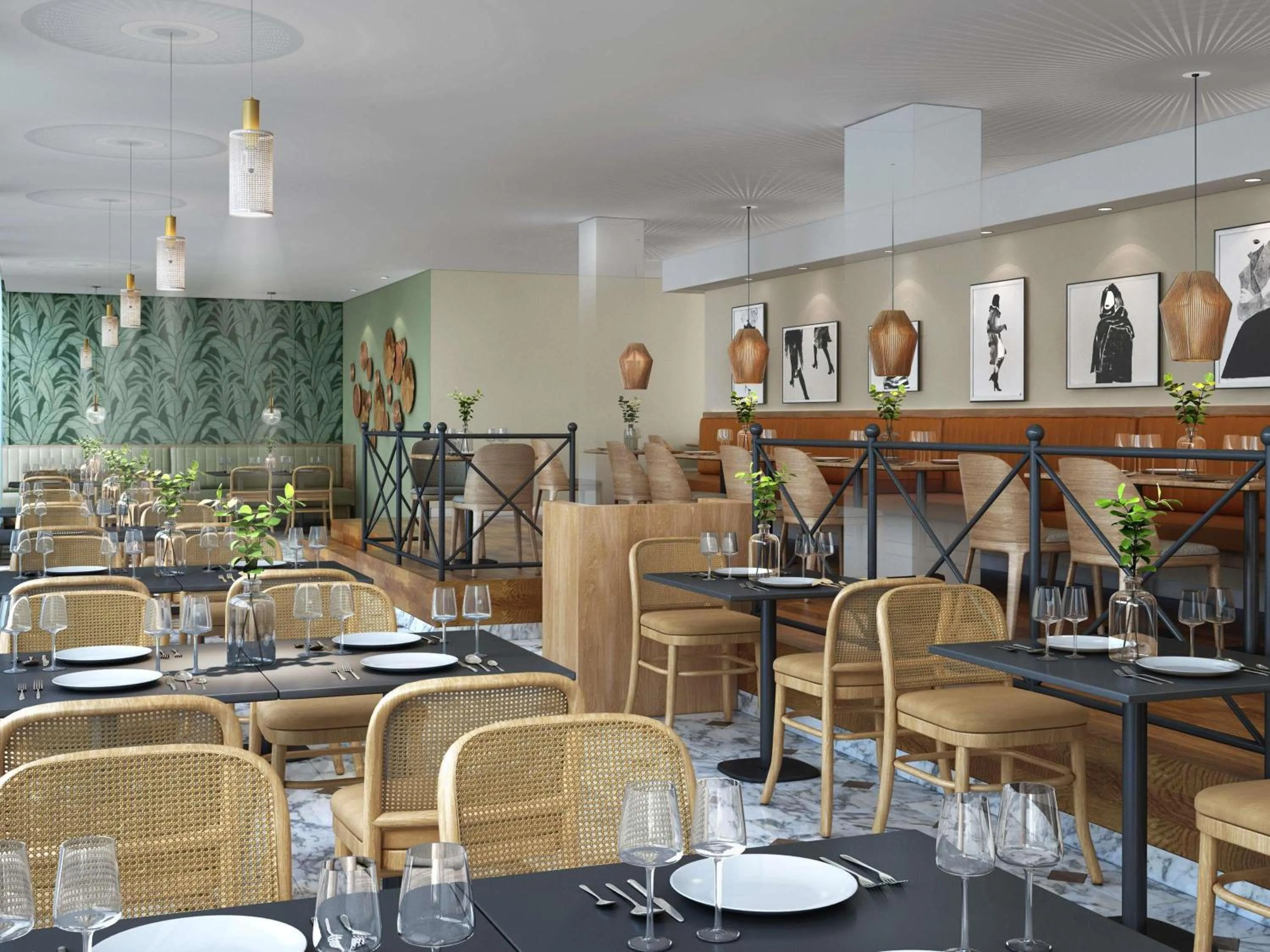 Restaurant/places to eat in Mercure Parkhotel Mönchengladbach