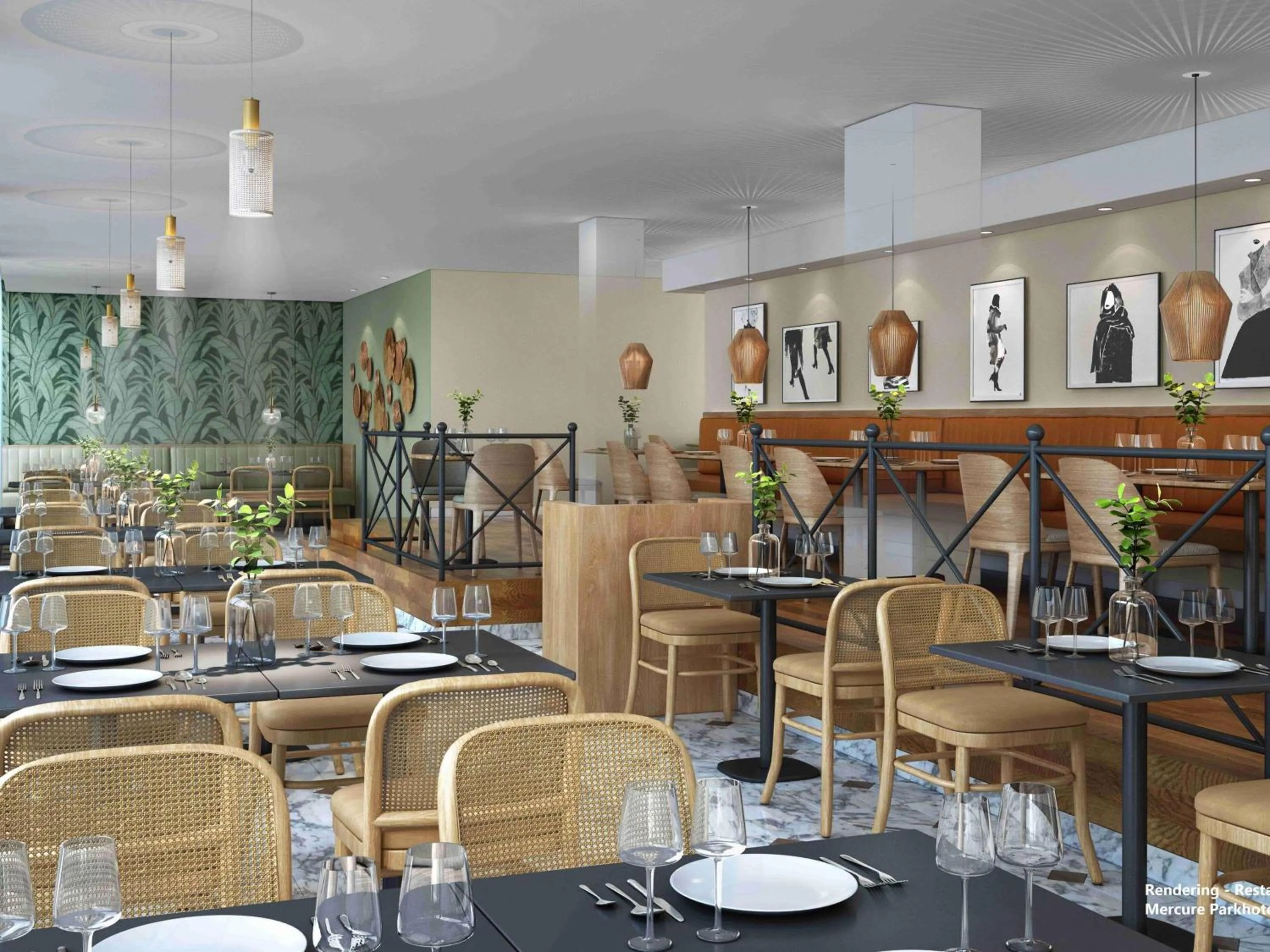 Restaurant/places to eat in Mercure Parkhotel Mönchengladbach