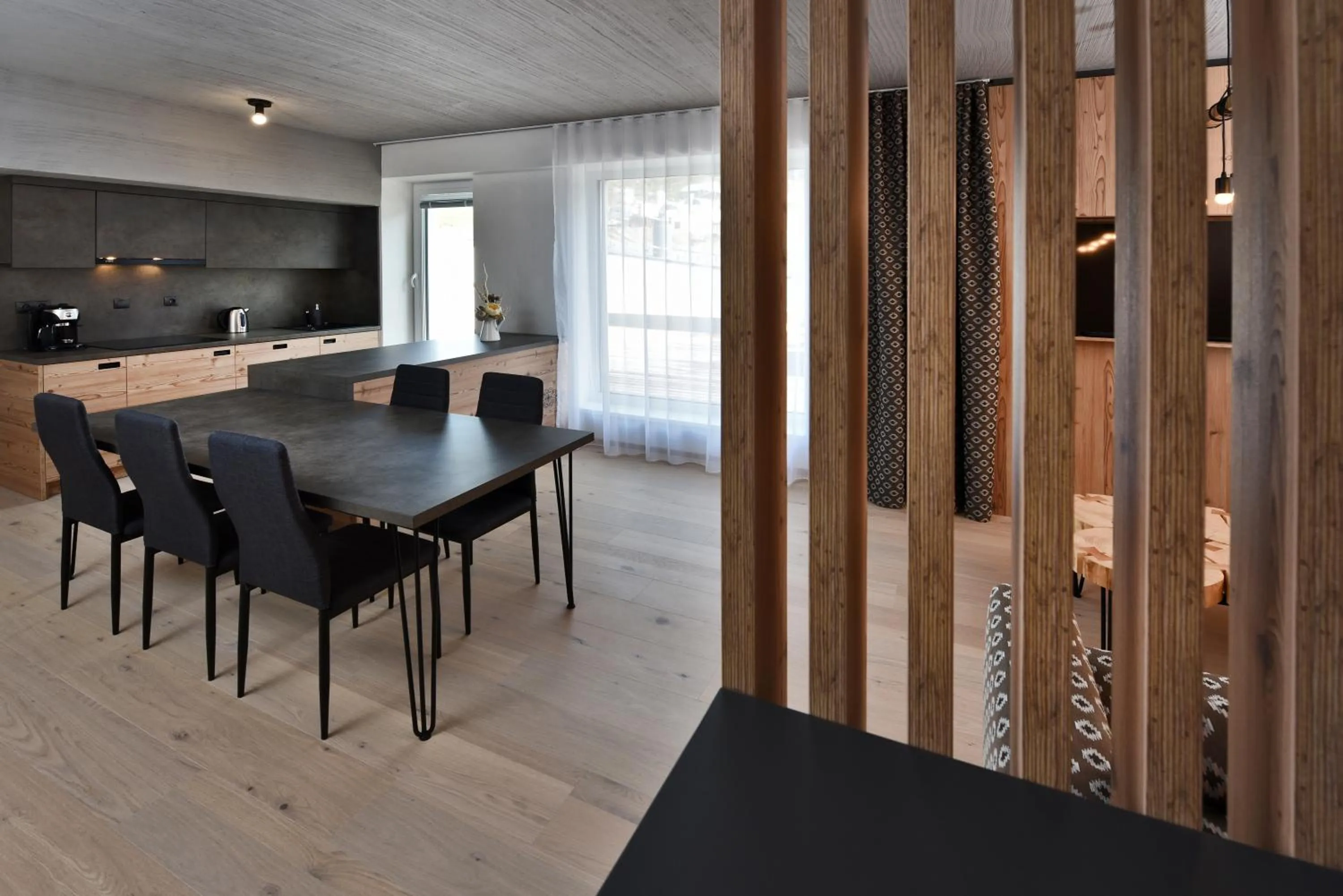 Dining area in Apartmány Tri sestry Jasná