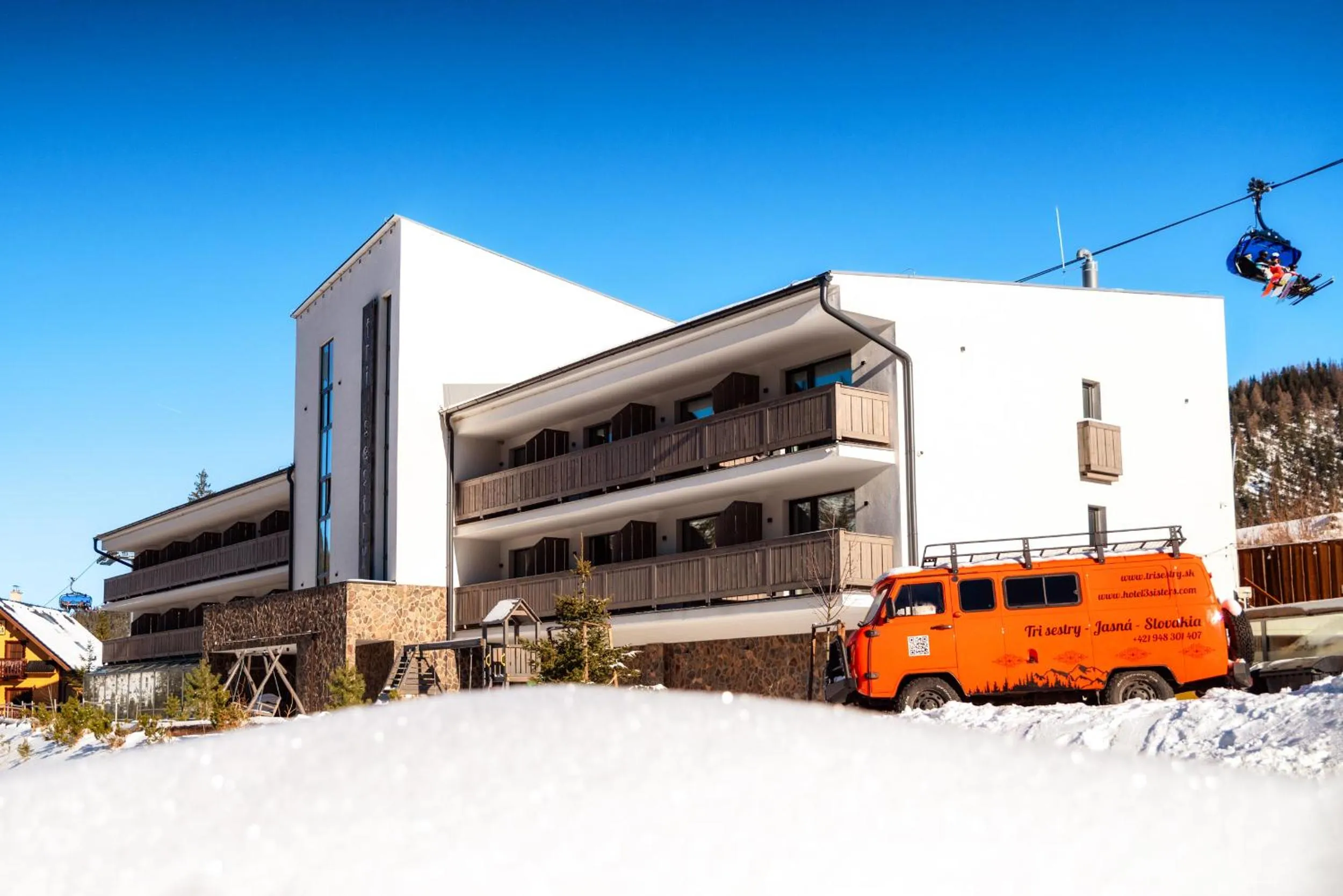 Property building in Apartmány Tri sestry Jasná