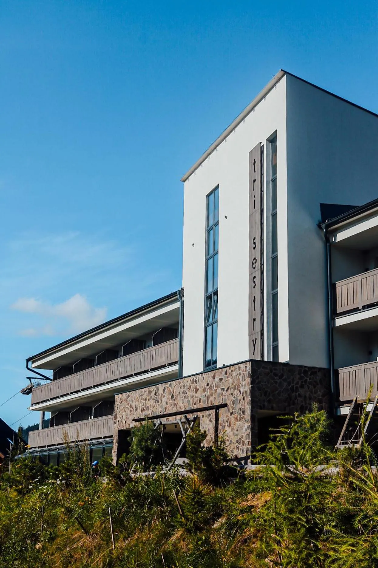 Property building in Apartmány Tri sestry Jasná