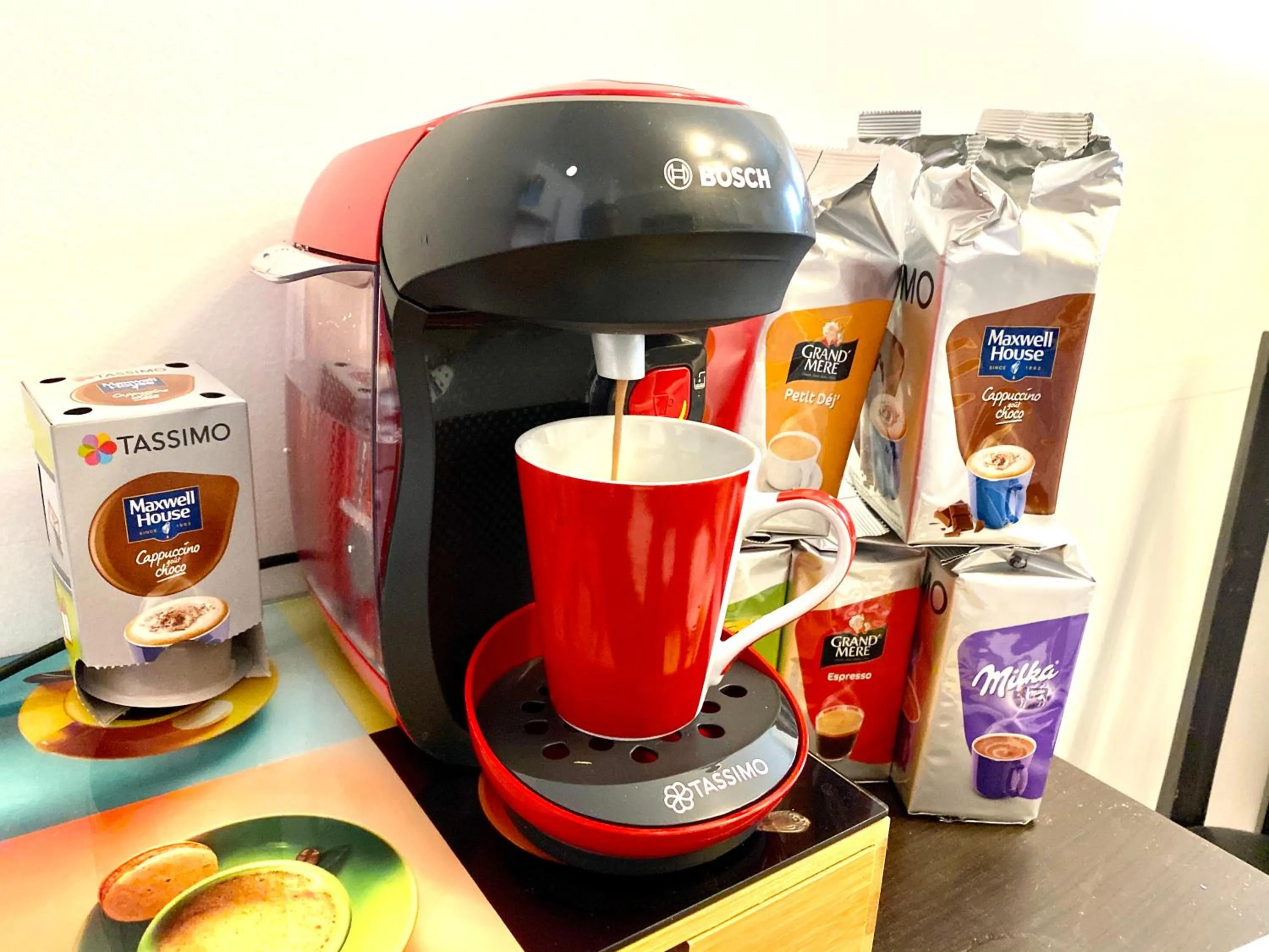 Kitchen or kitchenette in Les Meublés les Dômes du Parc