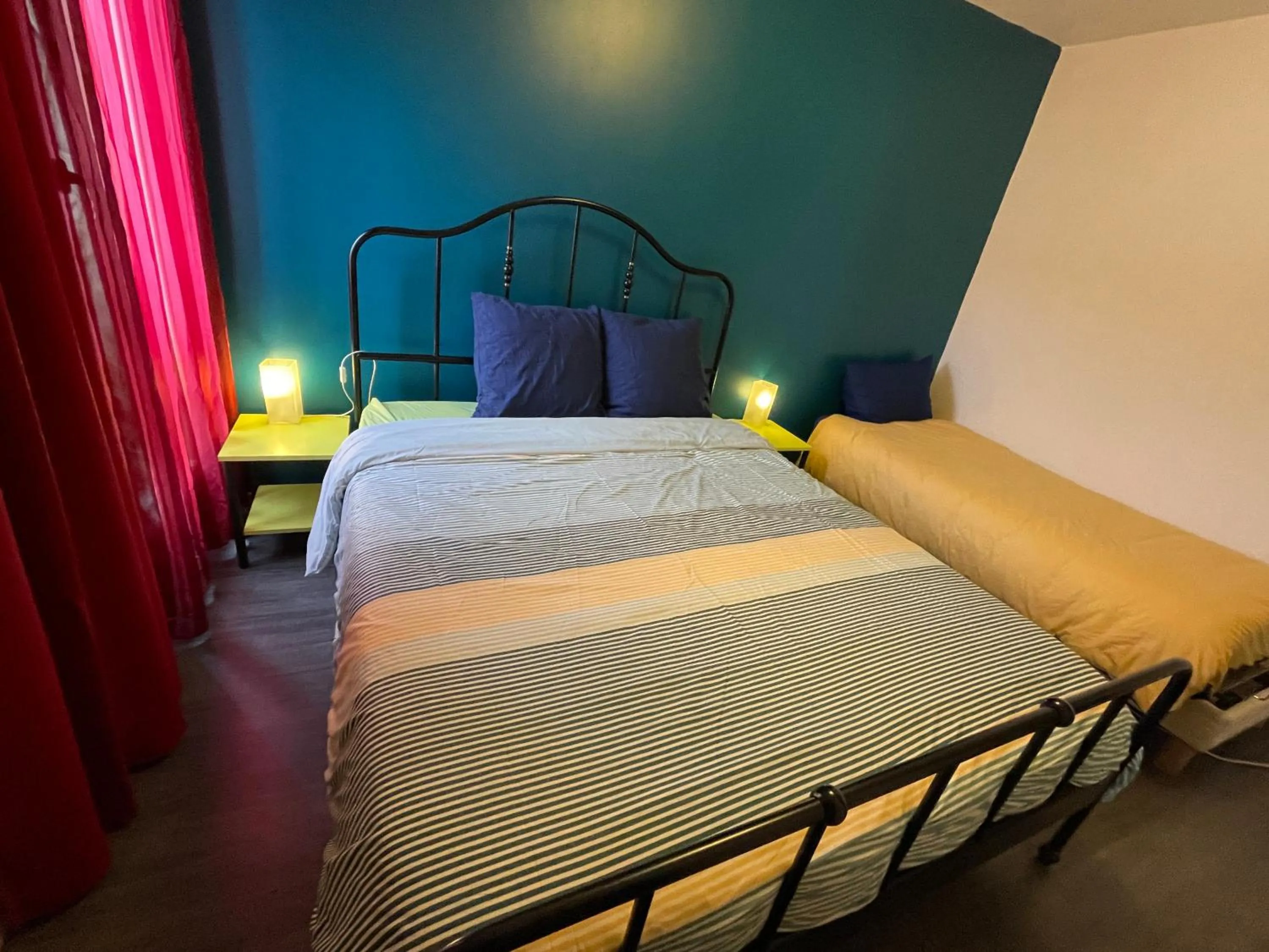 Bed in Les Meublés les Dômes du Parc