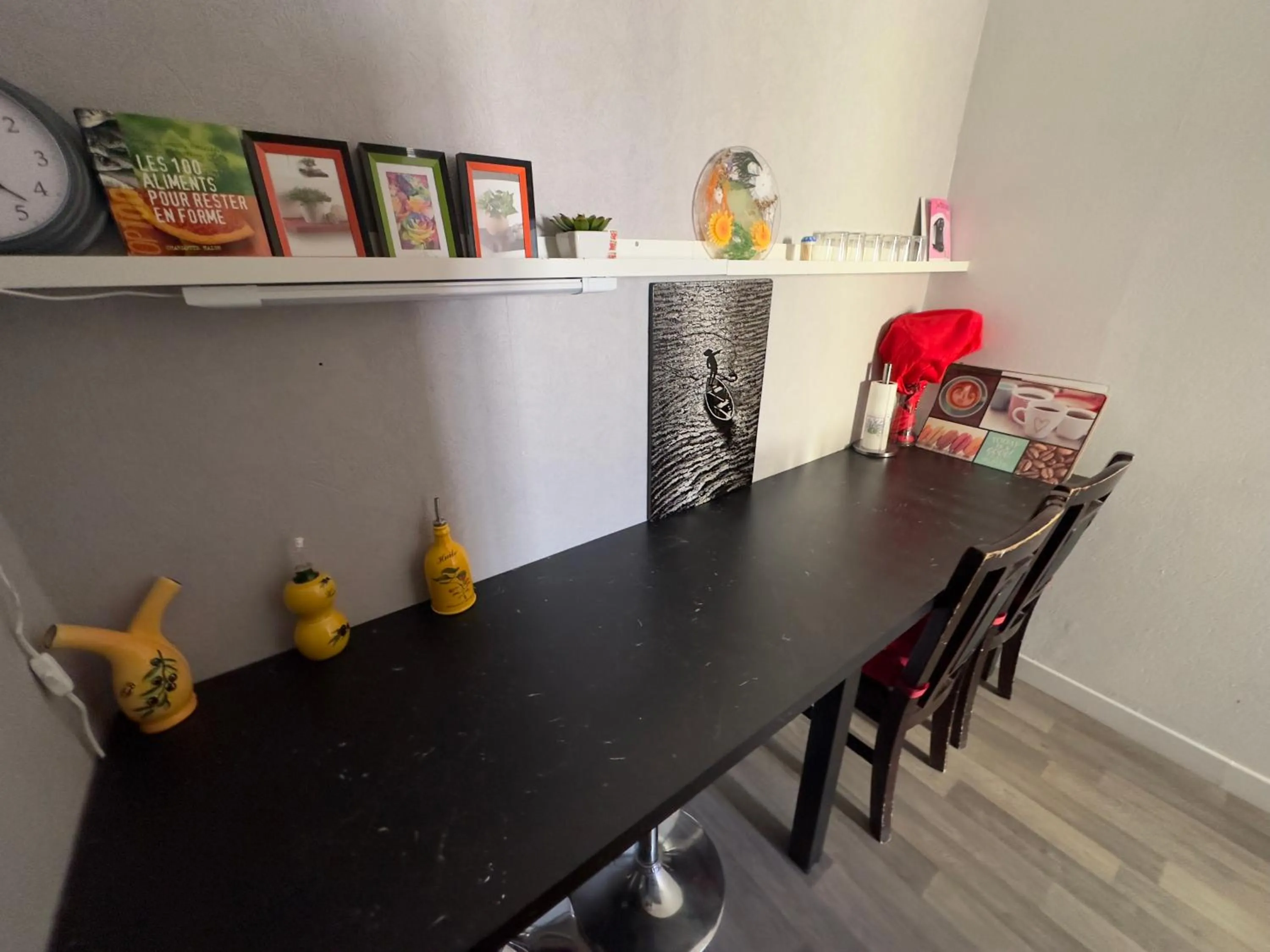 Kitchen or kitchenette in Les Meublés les Dômes du Parc