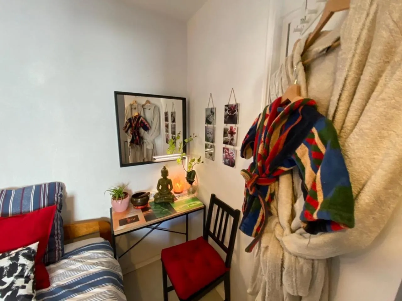 Bedroom in Les Meublés les Dômes du Parc