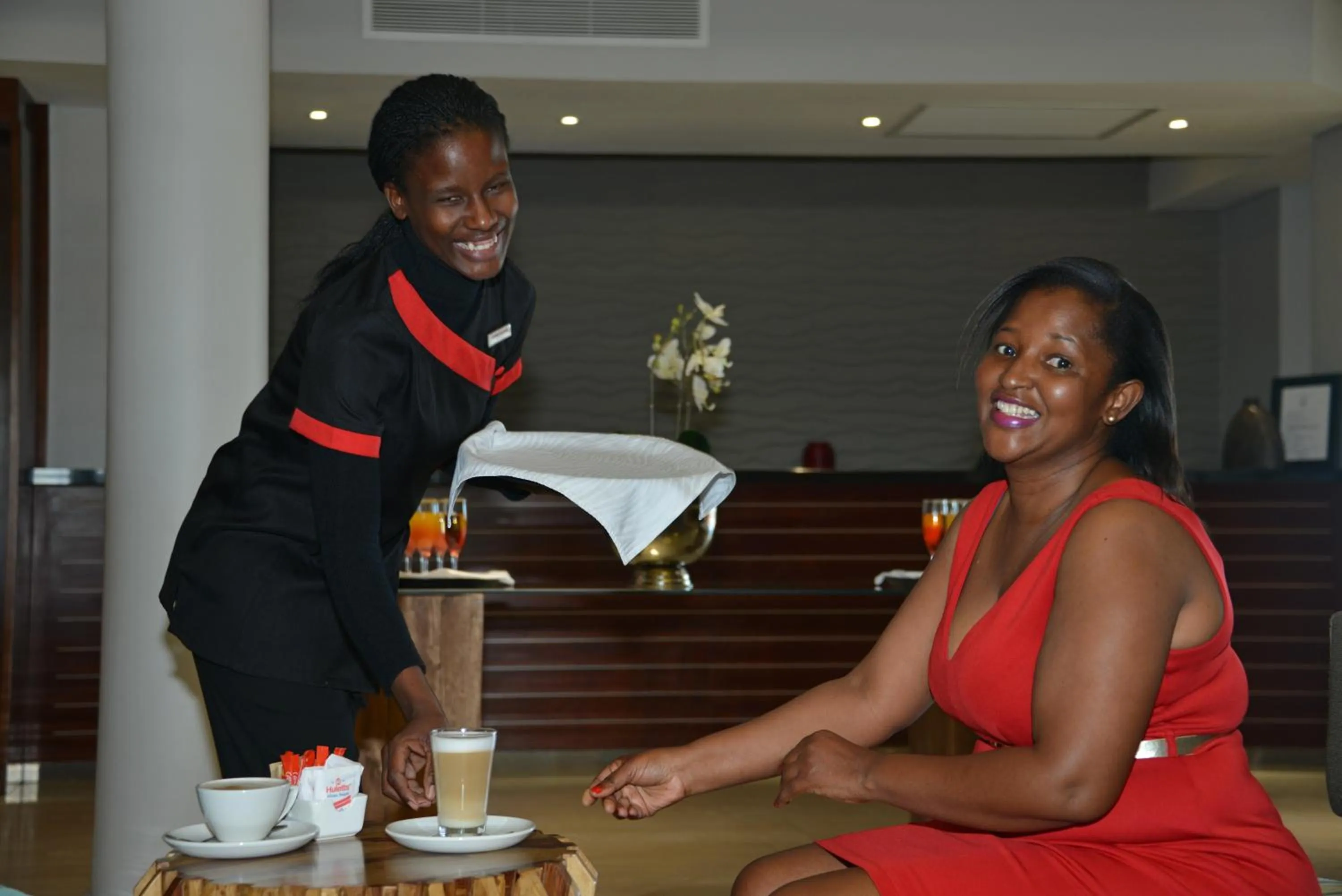 Staff in Indaba Lodge Gaborone