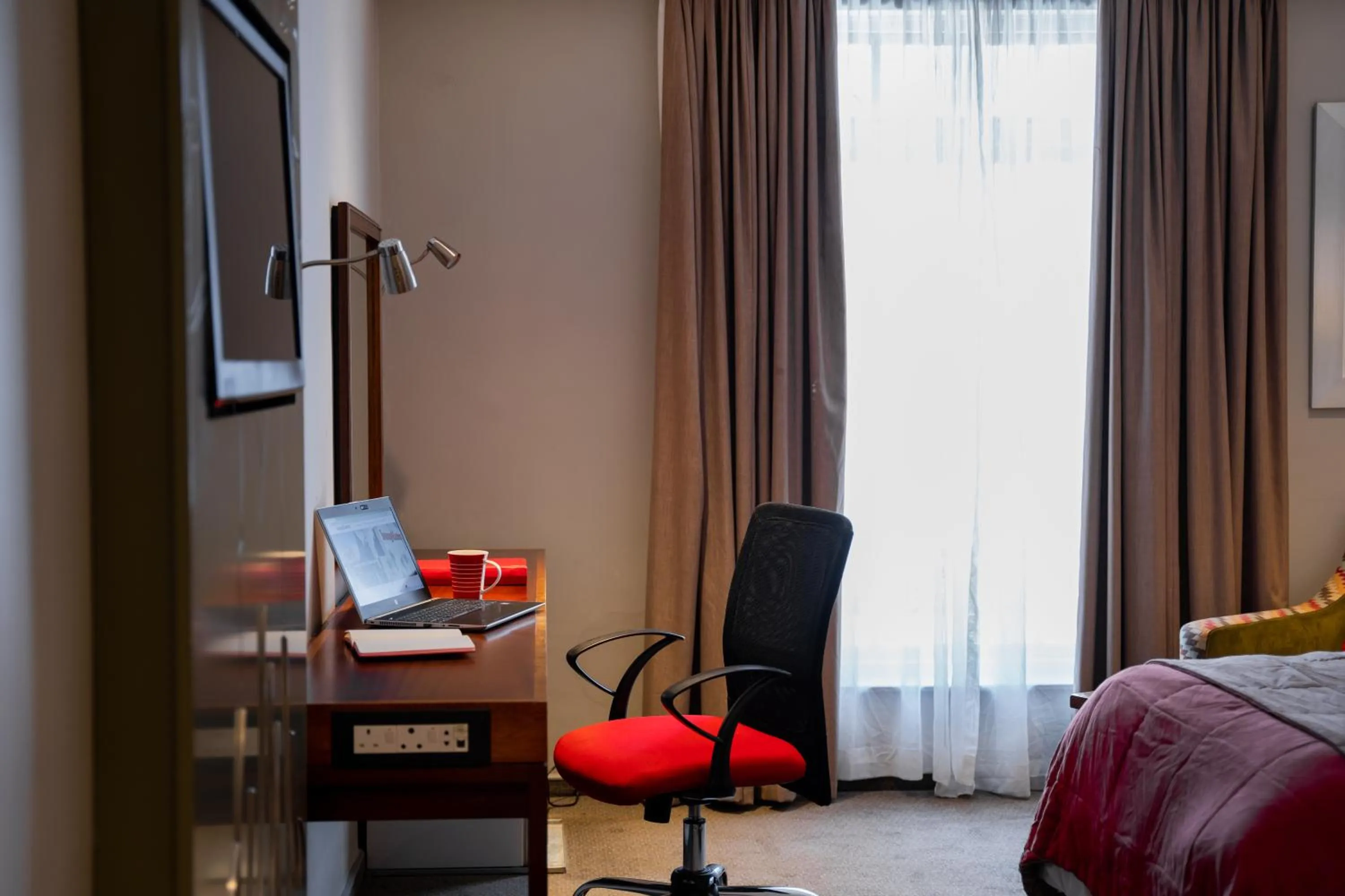 Photo of the whole room in Indaba Lodge Gaborone