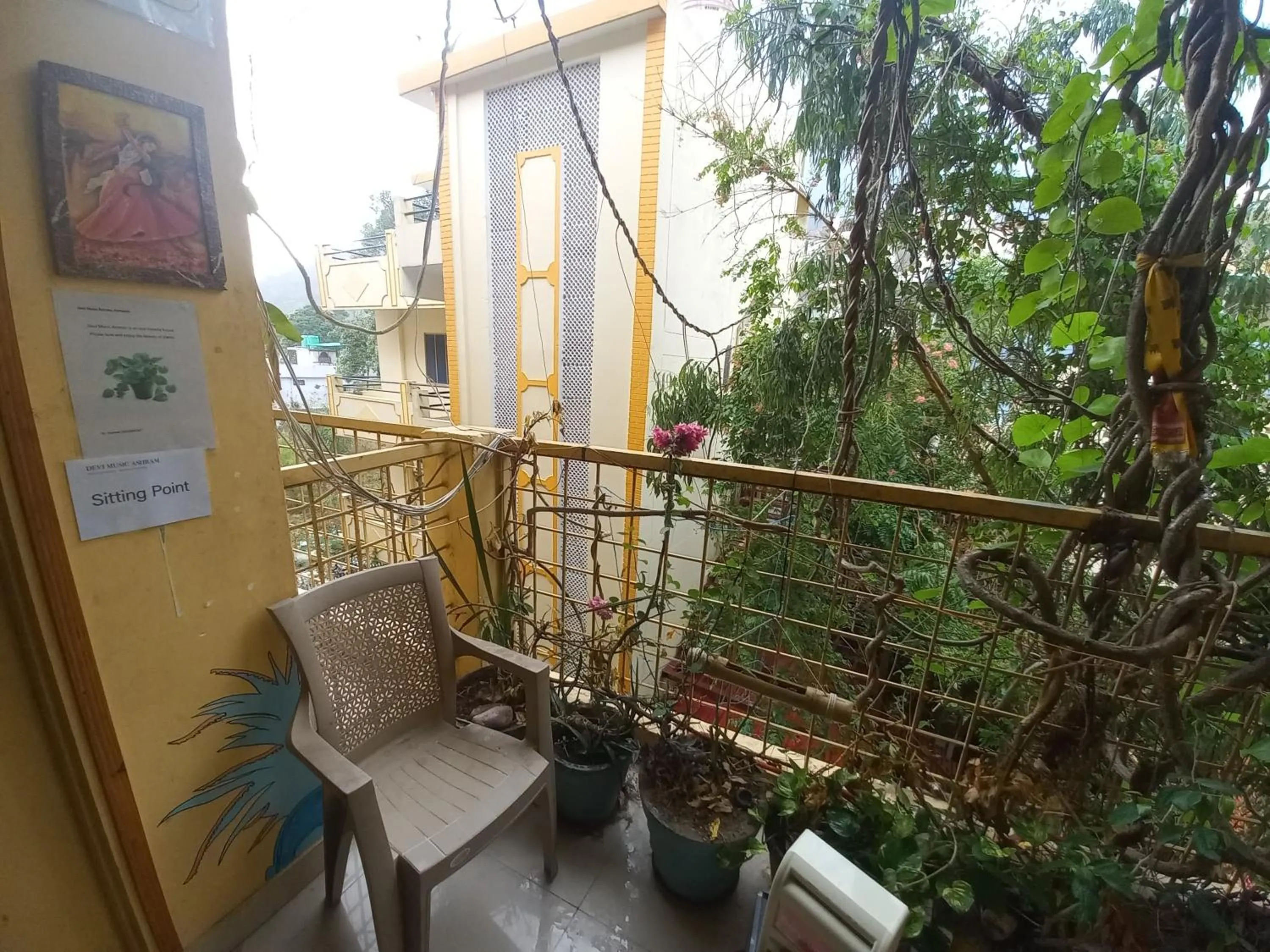 Property building in Devi music ashram