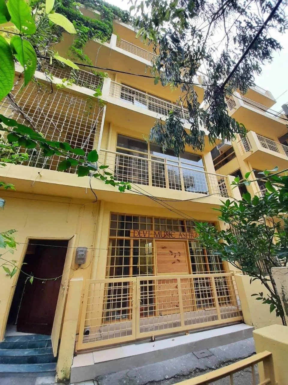 Property building in Devi music ashram