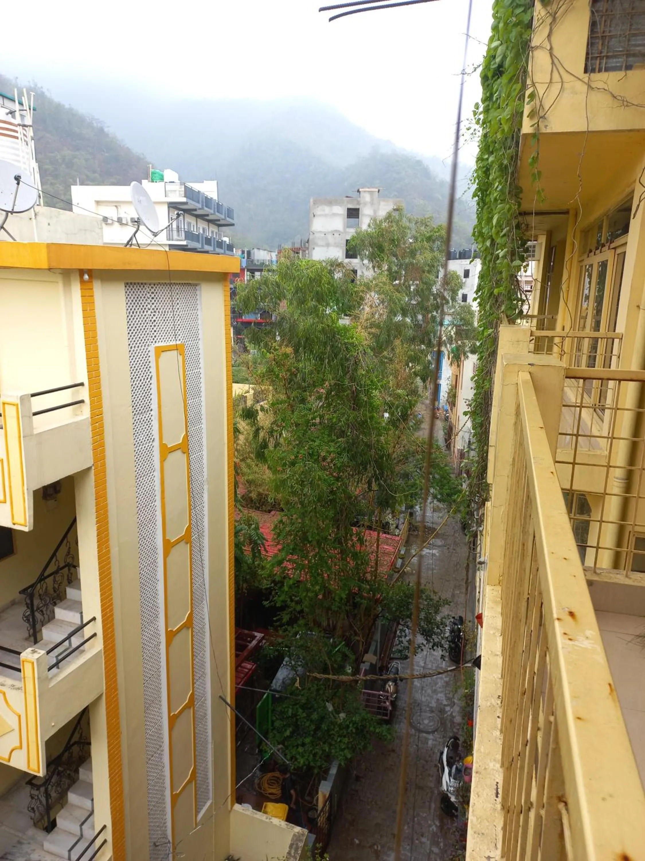 Balcony/Terrace in Devi music ashram