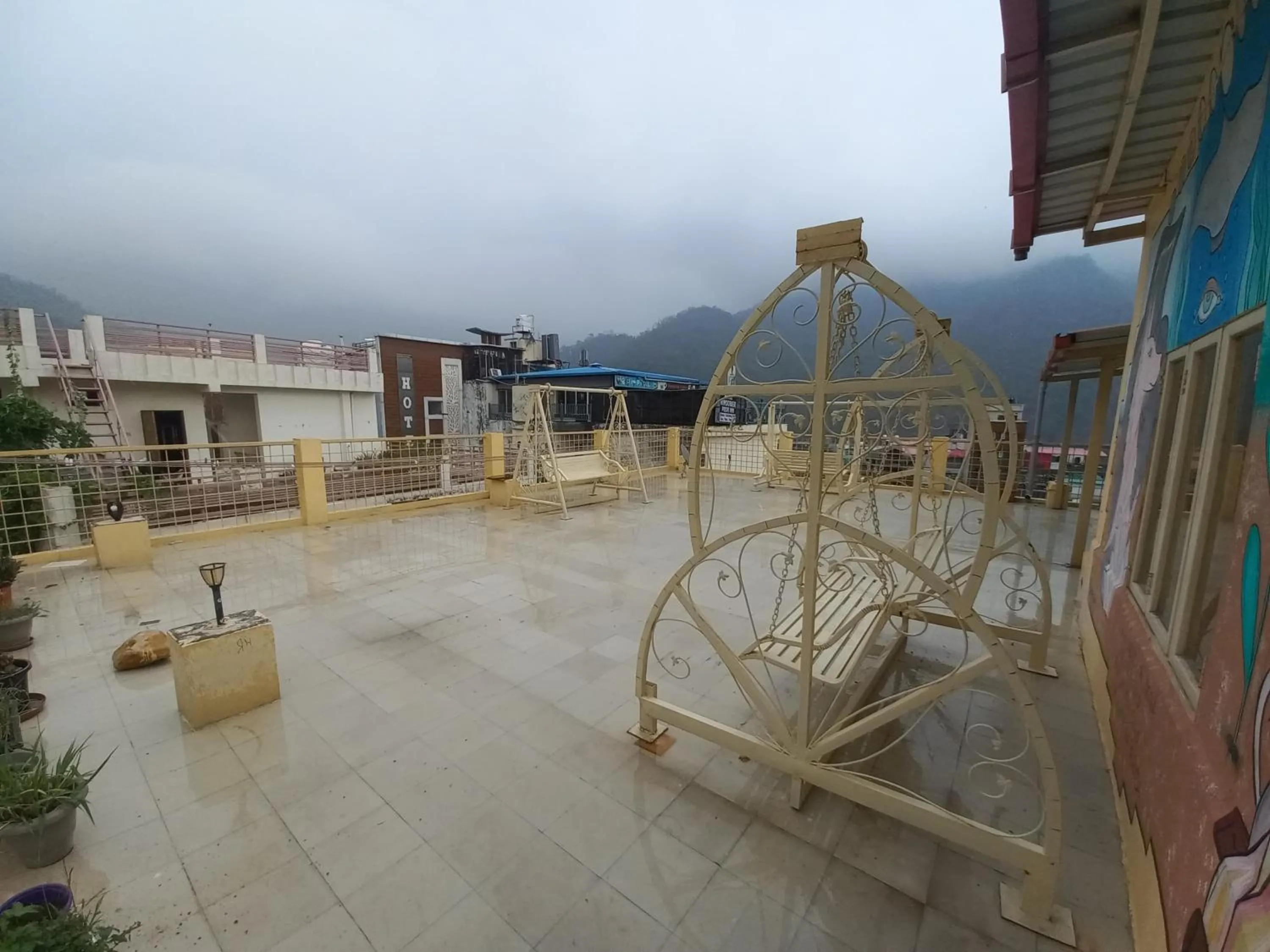 Balcony/Terrace in Devi music ashram