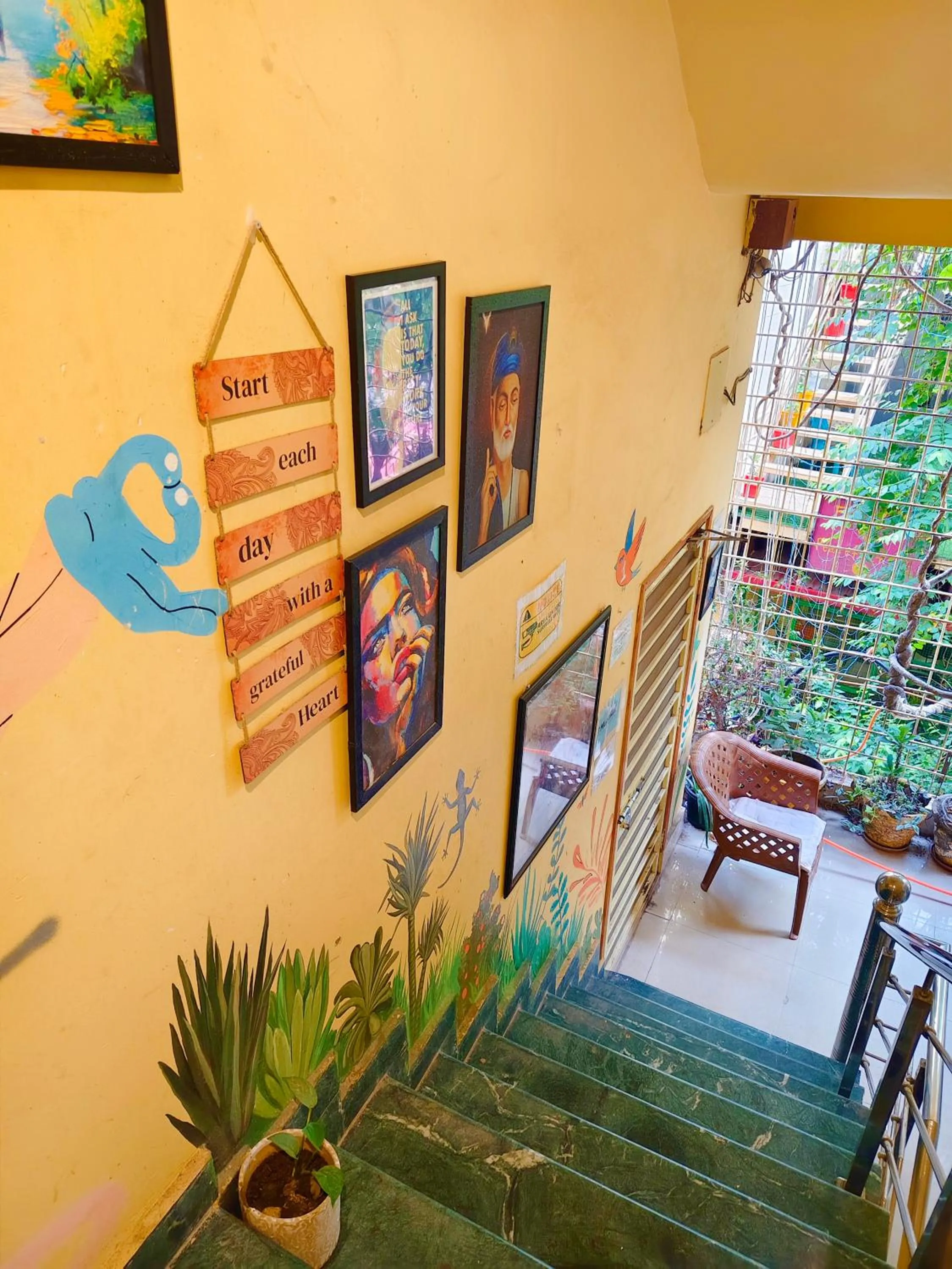 Property building in Devi music ashram