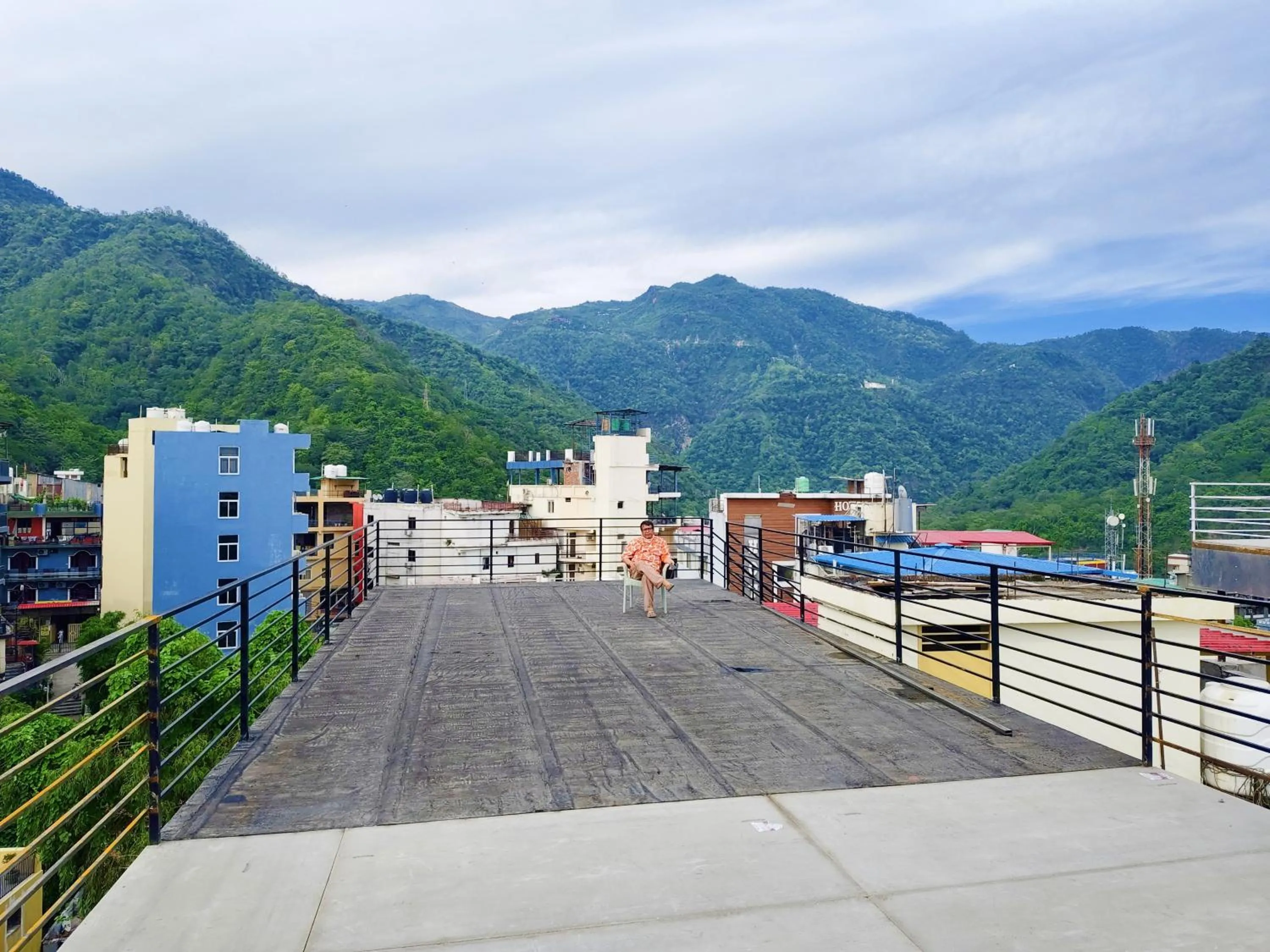 Balcony/Terrace in Devi music ashram