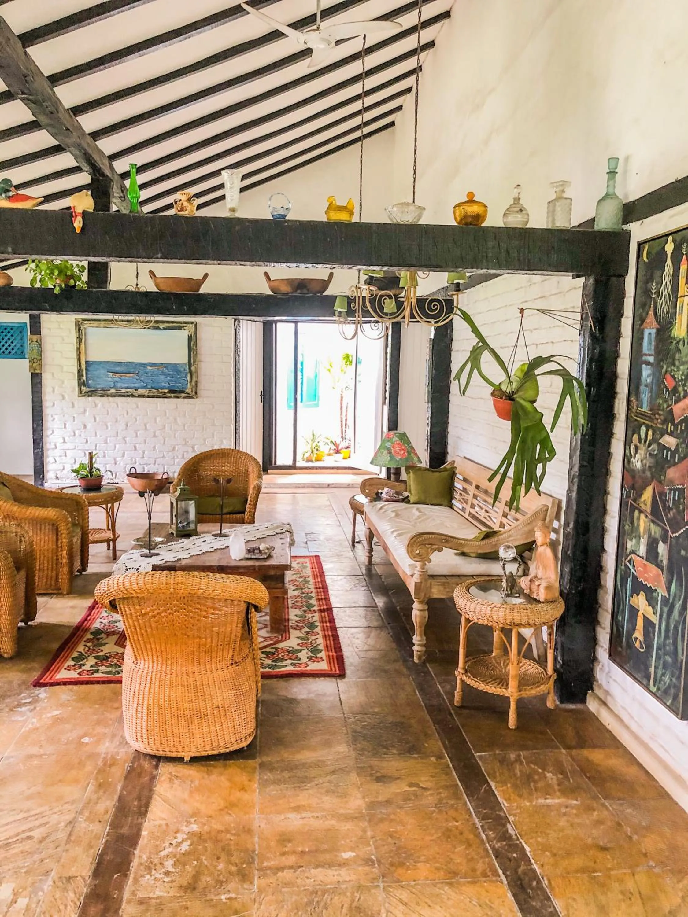 Living room in Peixe Crew Manguinhos