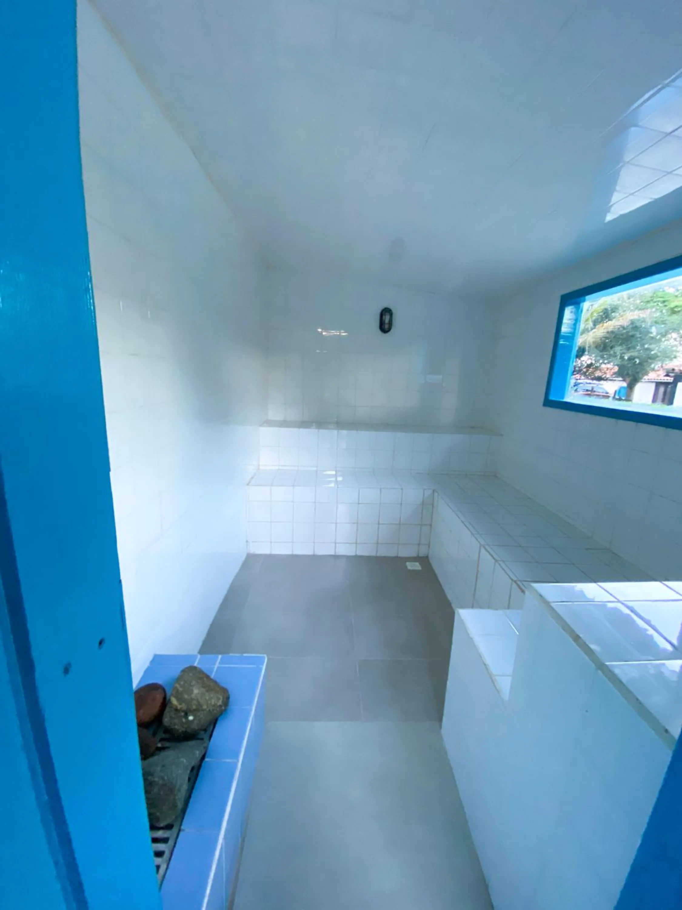 Sauna in Peixe Crew Manguinhos