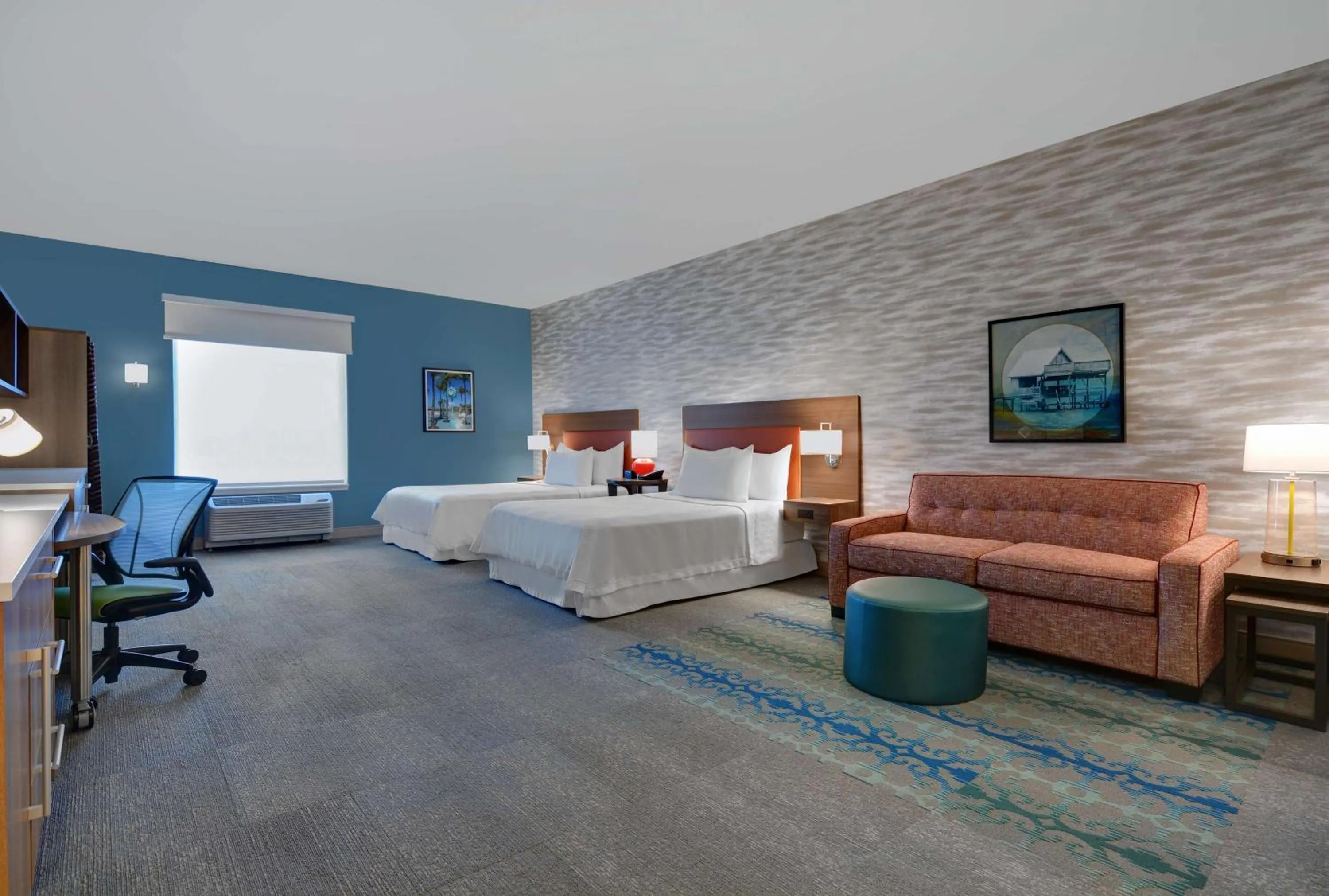 Bedroom, Bed in Home2 Suites by Hilton Fort Myers Colonial Blvd