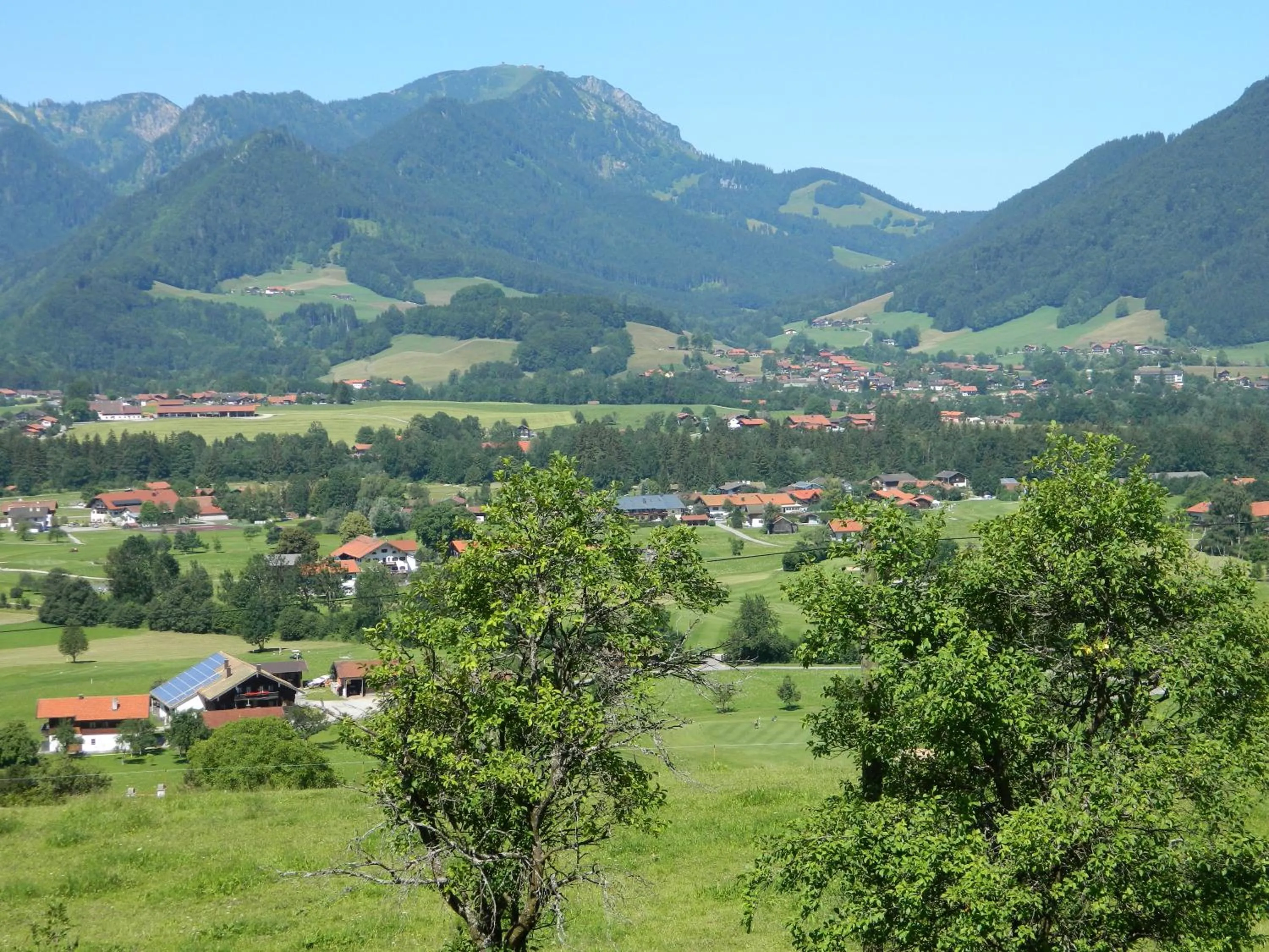 Natural landscape in Hotel Garni Haus Alpine - Chiemgau Karte inkl