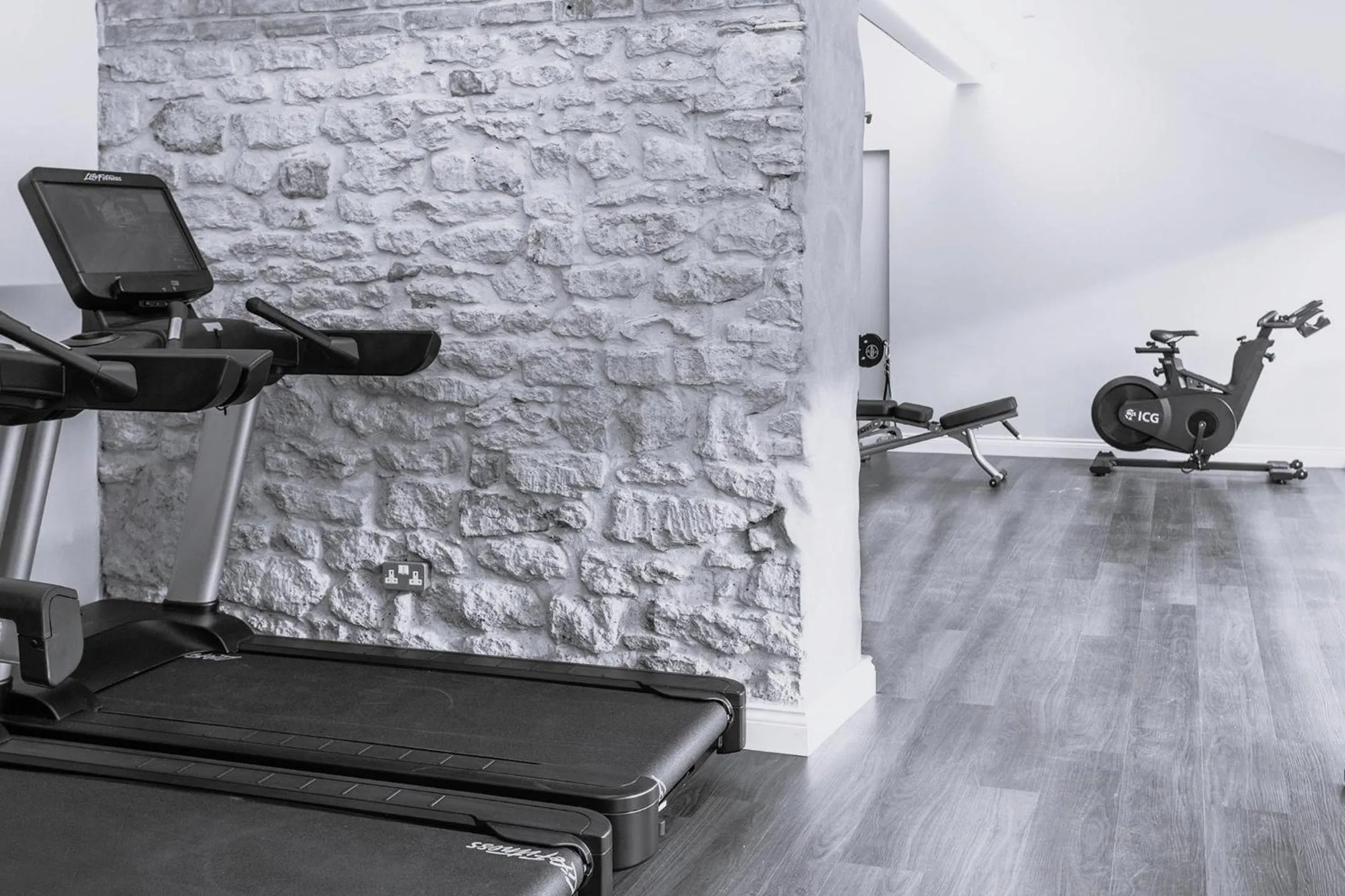 Fitness centre/facilities in Barton Hall Hotel & Spa