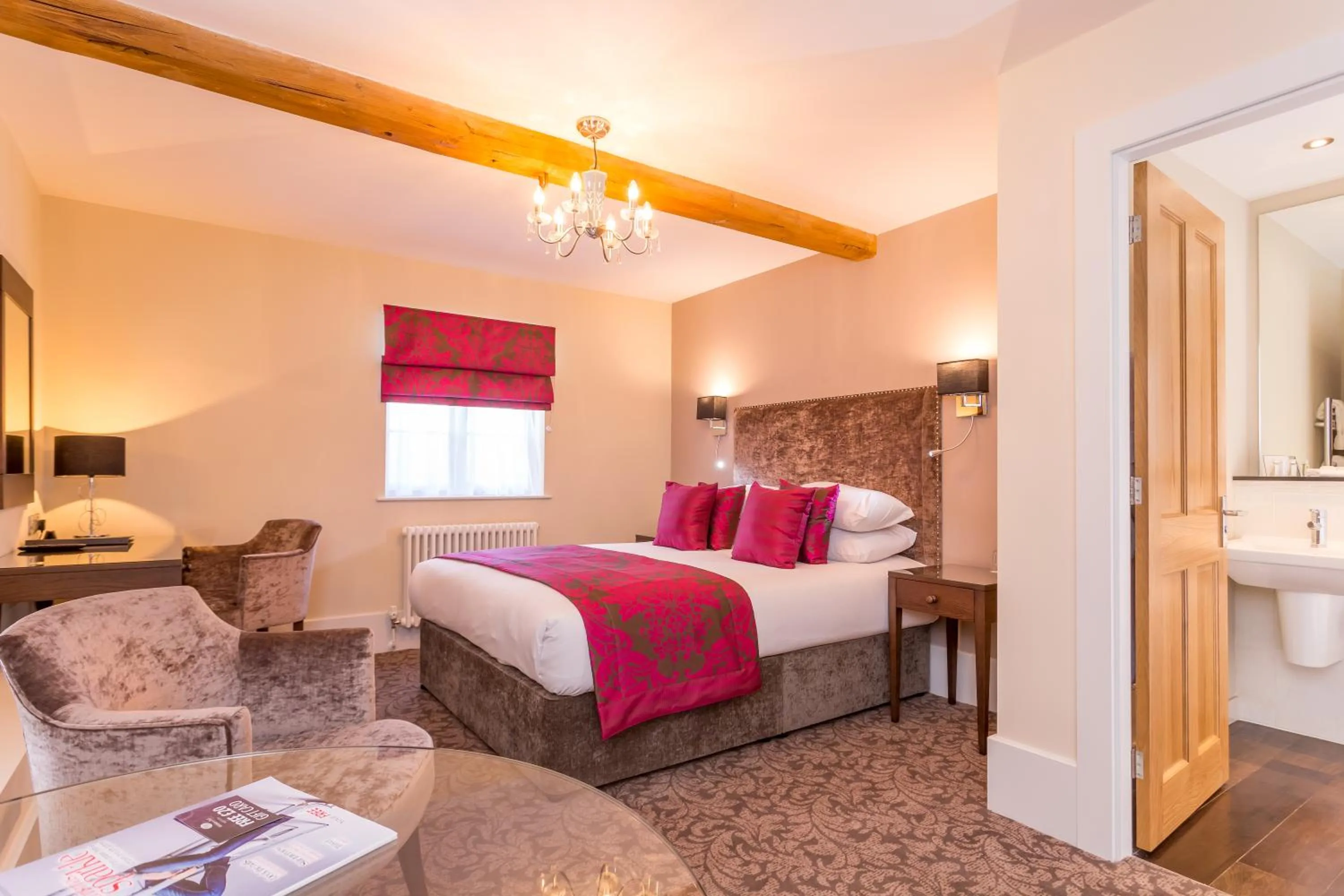 Bedroom, Bed in Barton Hall Hotel & Spa