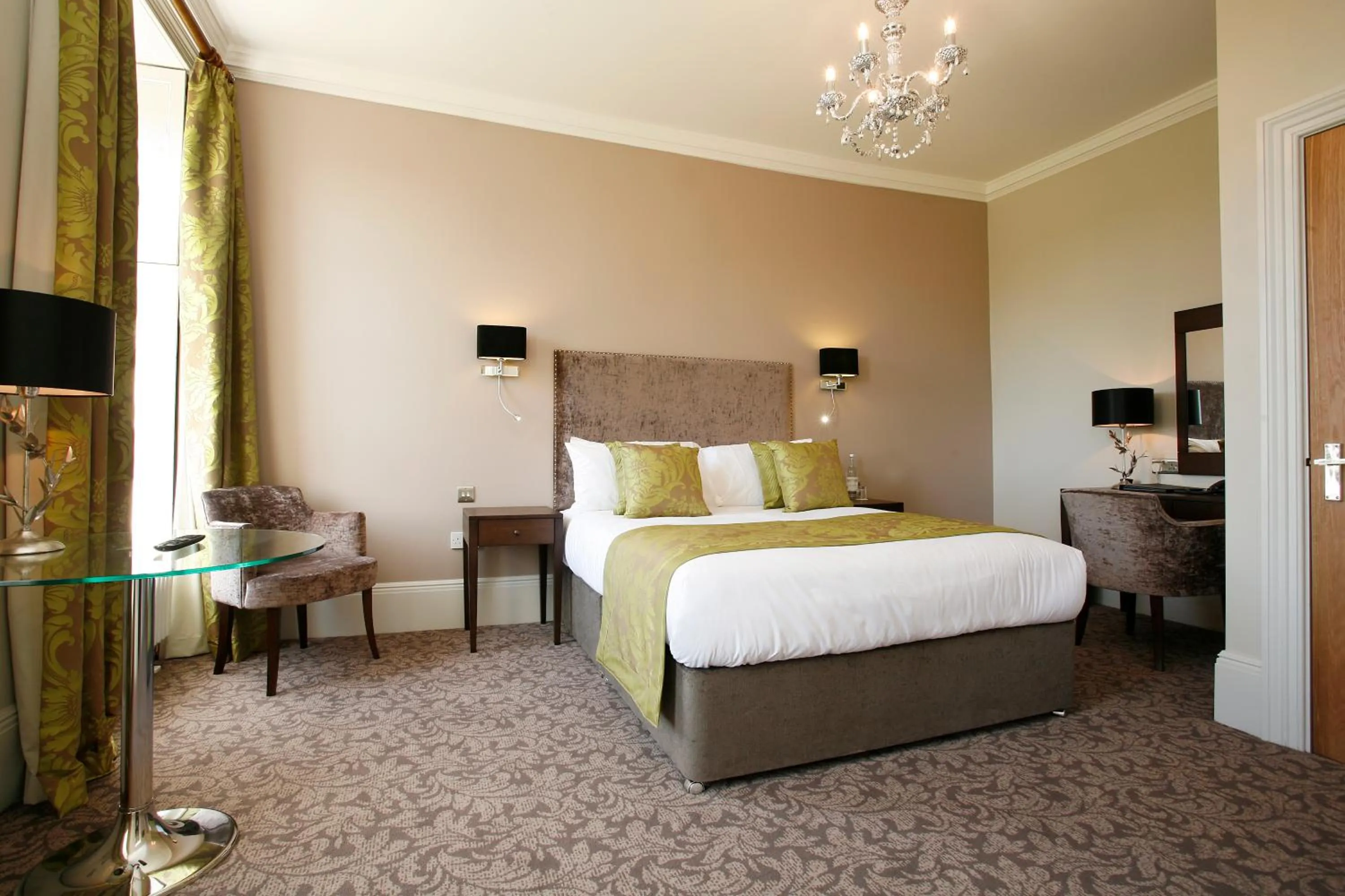Bedroom, Bed in Barton Hall Hotel & Spa