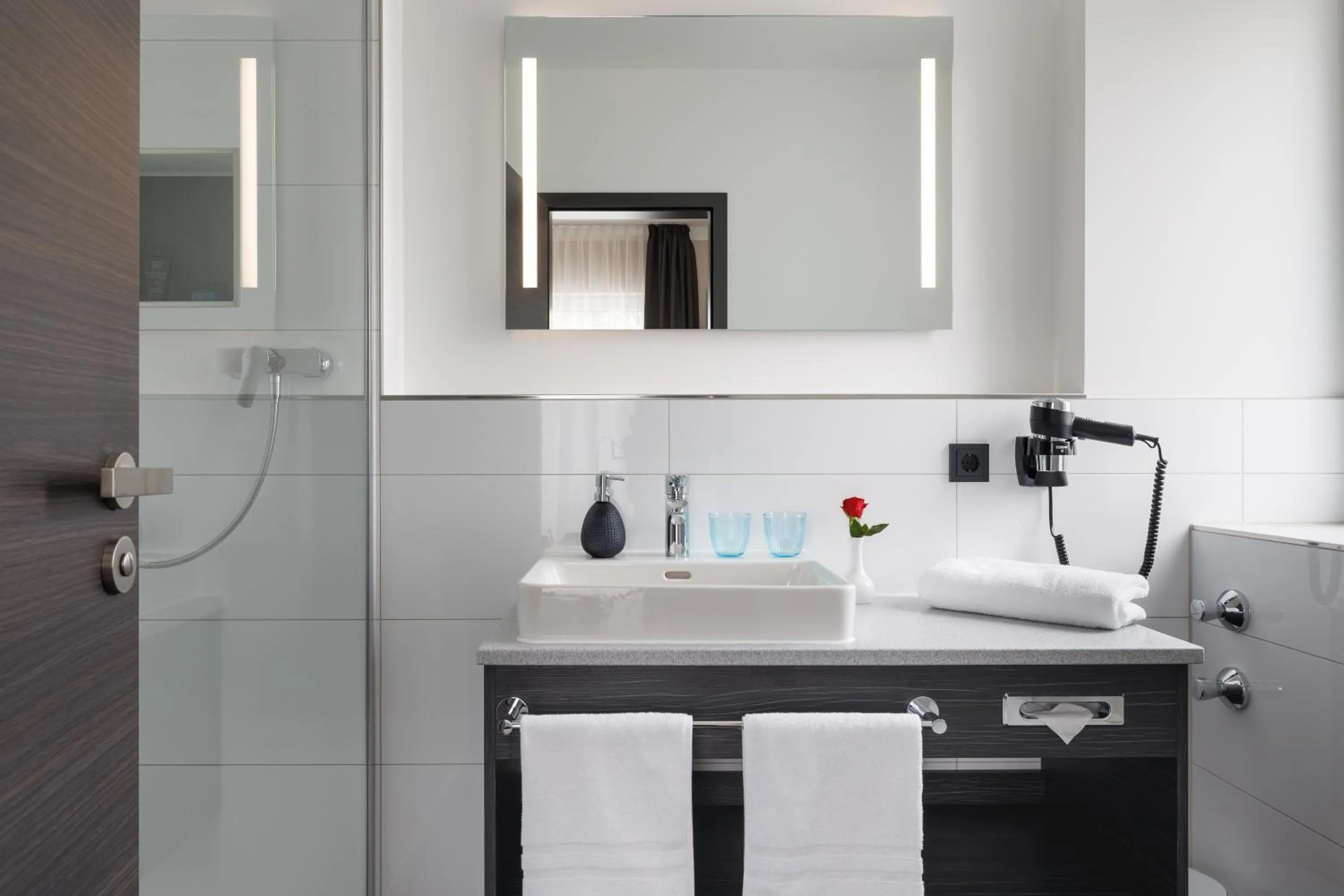 Bathroom in Herzl Hotel bei Erding