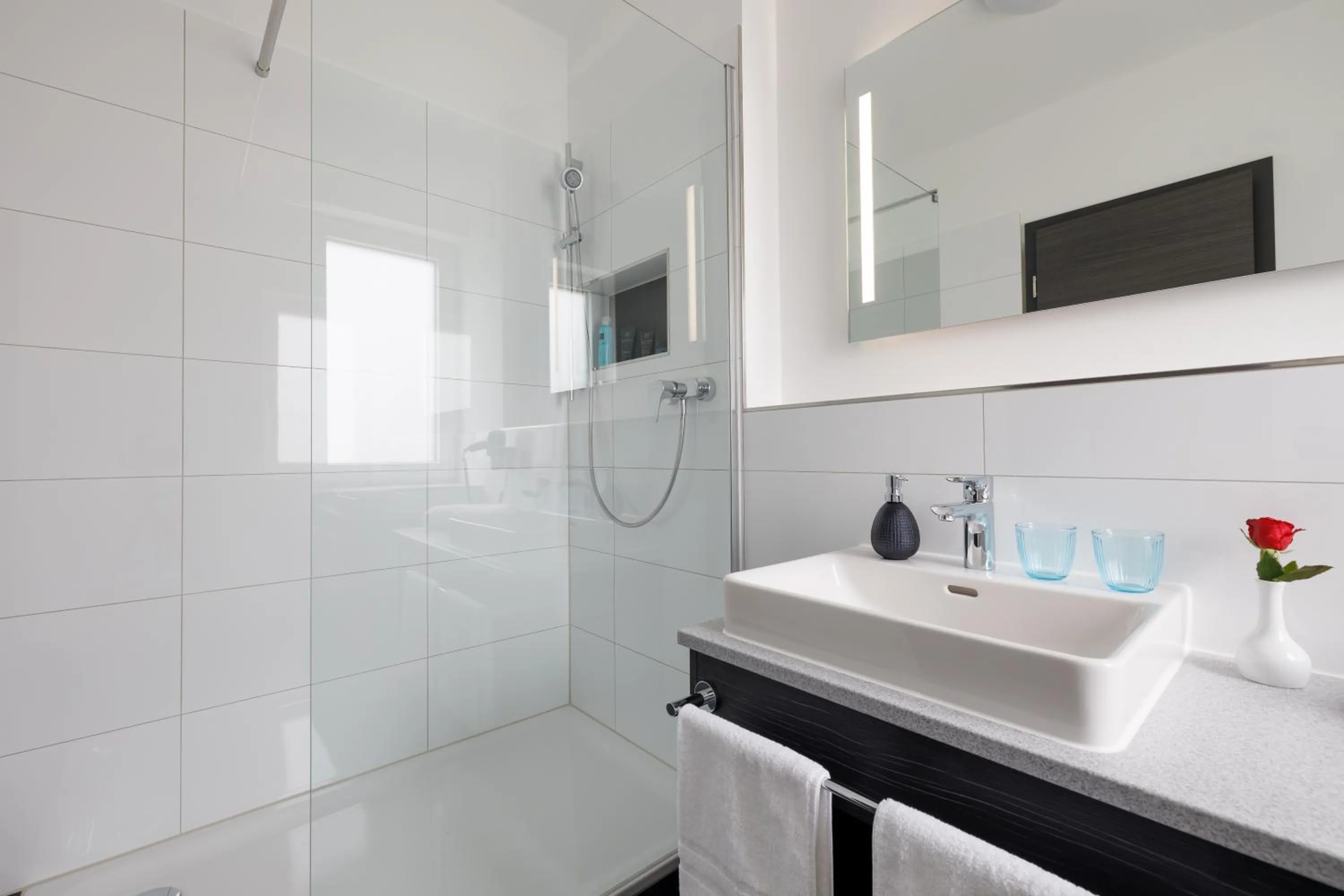 Bathroom in Herzl Hotel bei Erding