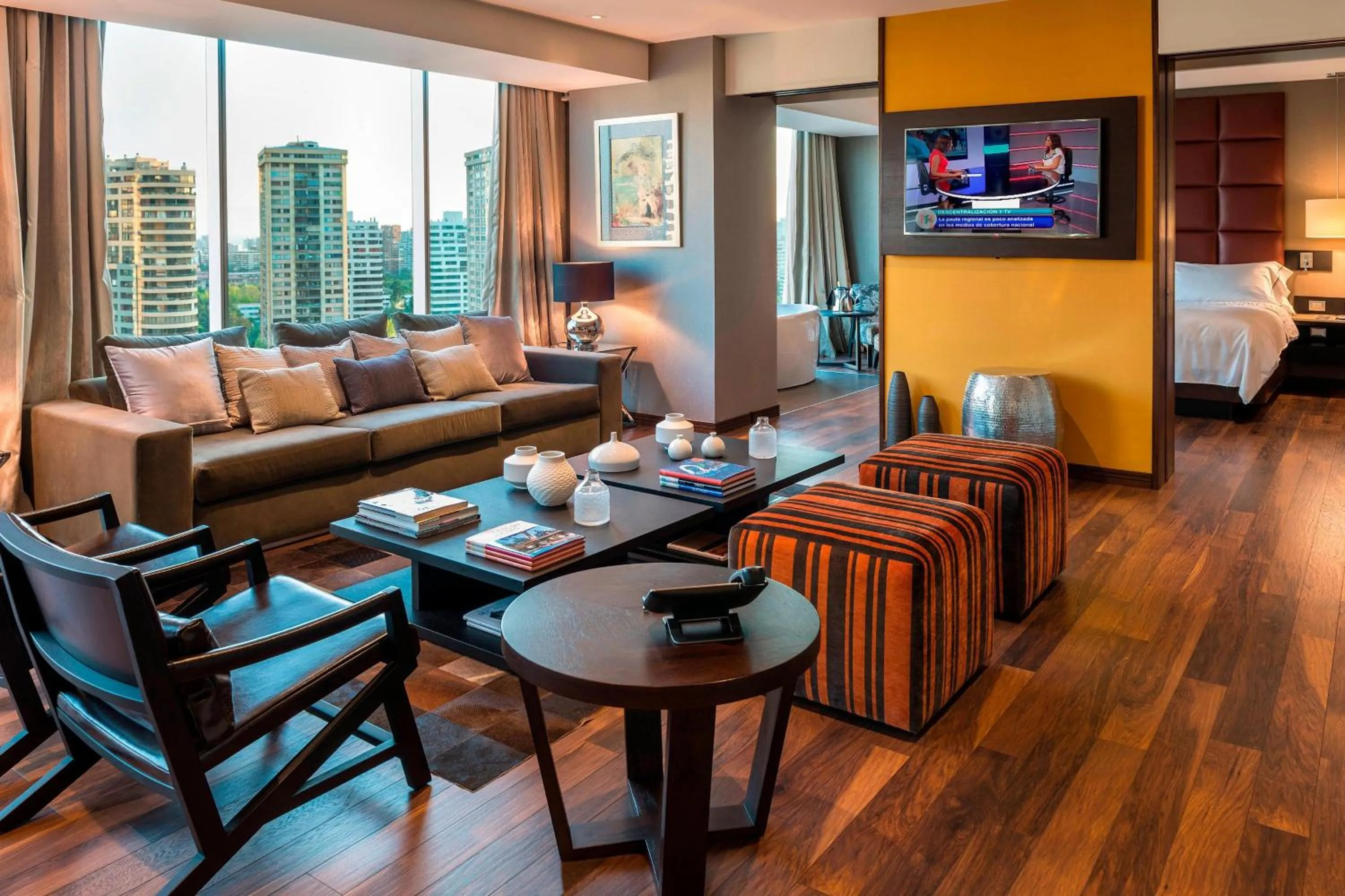 Photo of the whole room in Renaissance Santiago by Marriott