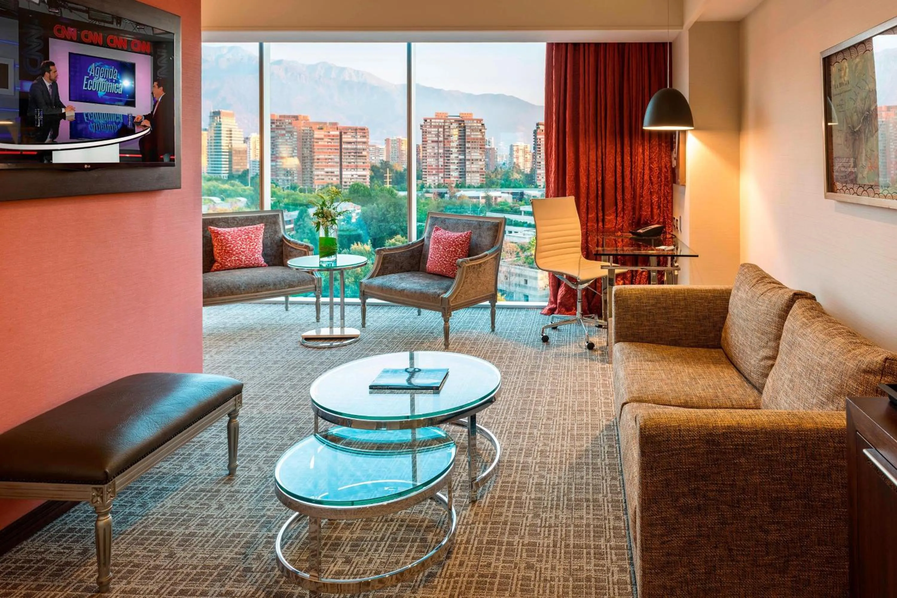 Photo of the whole room in Renaissance Santiago by Marriott