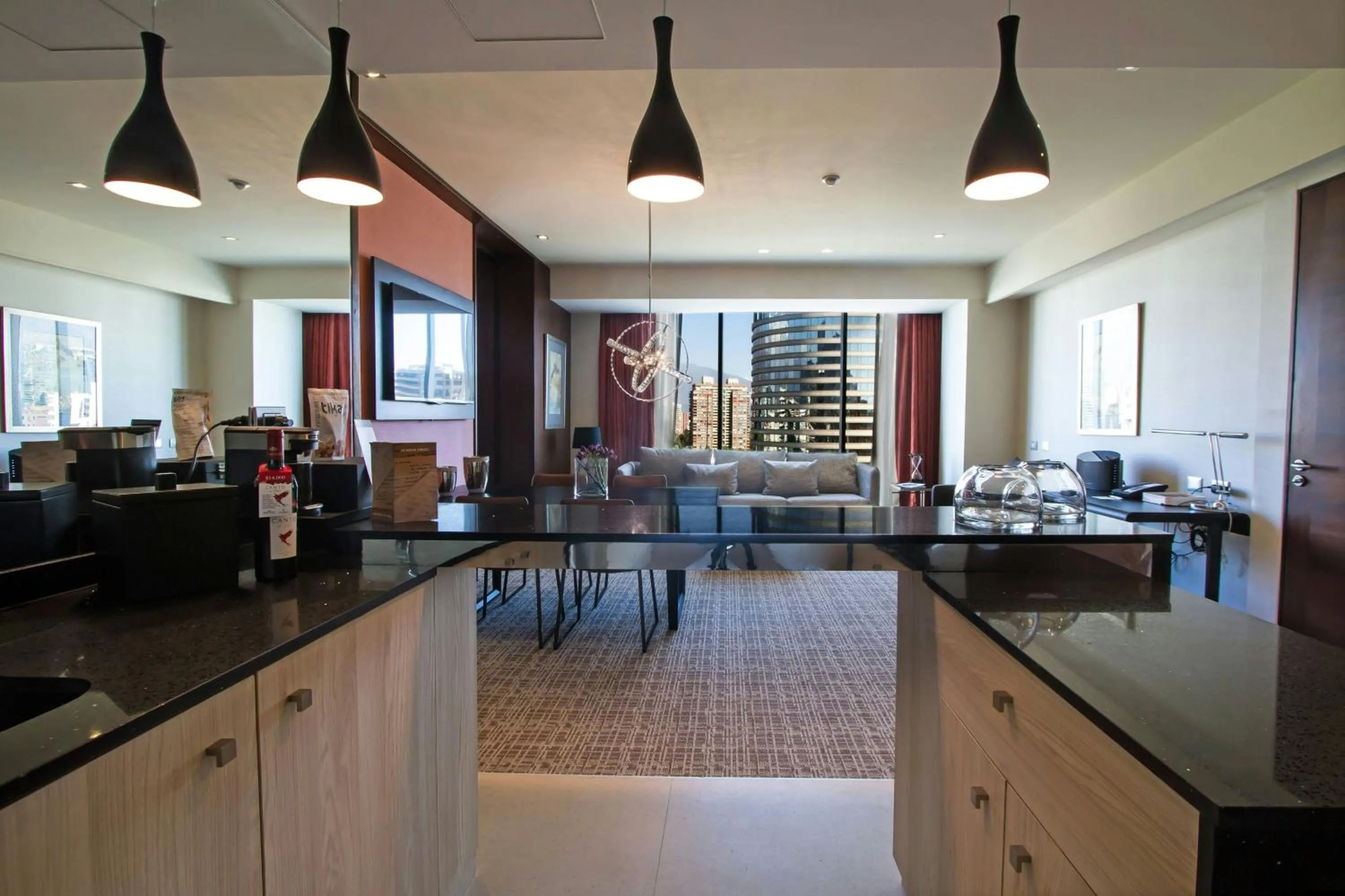 Photo of the whole room in Renaissance Santiago by Marriott