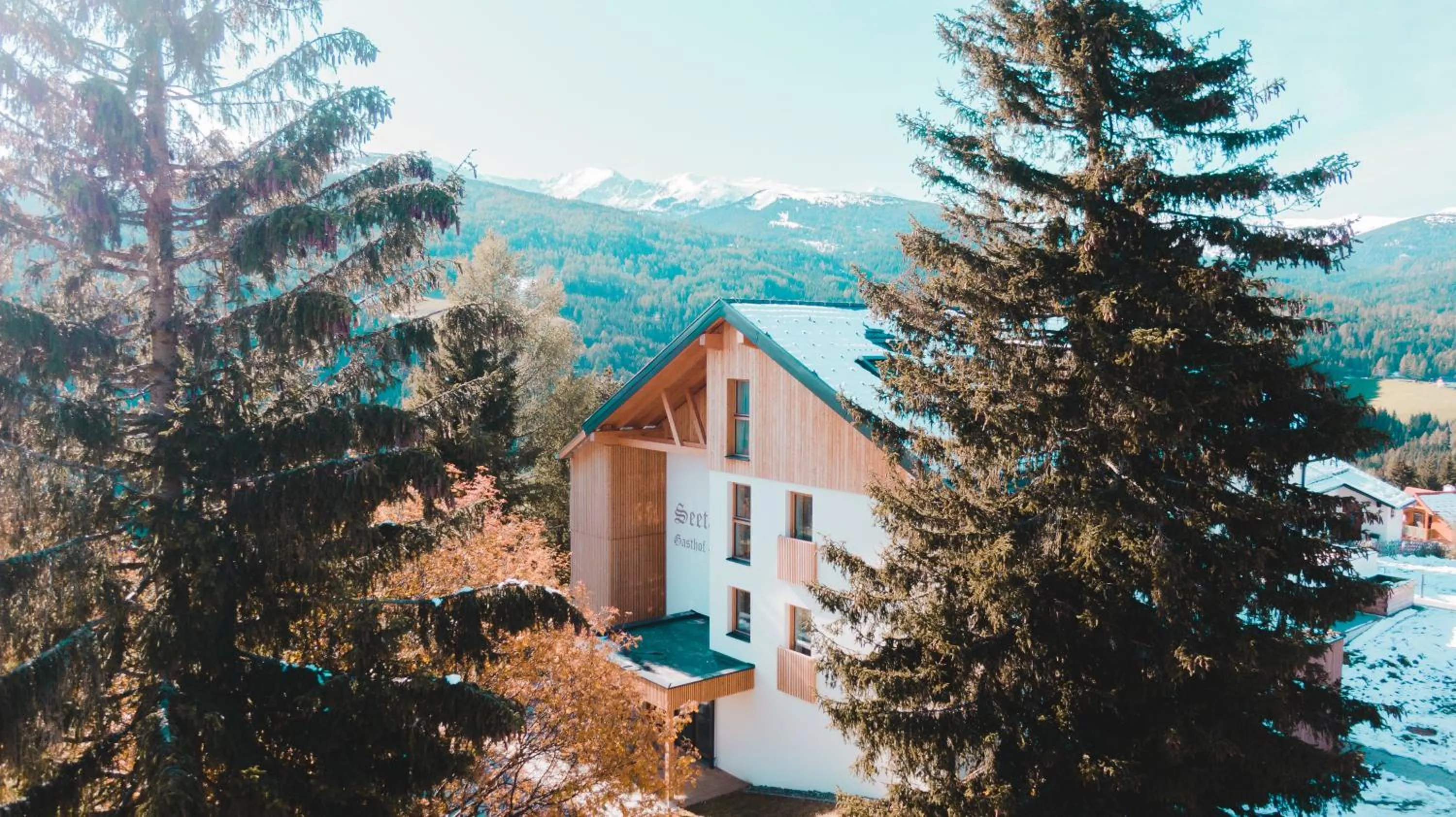 Bird's eye view in Seetalblick