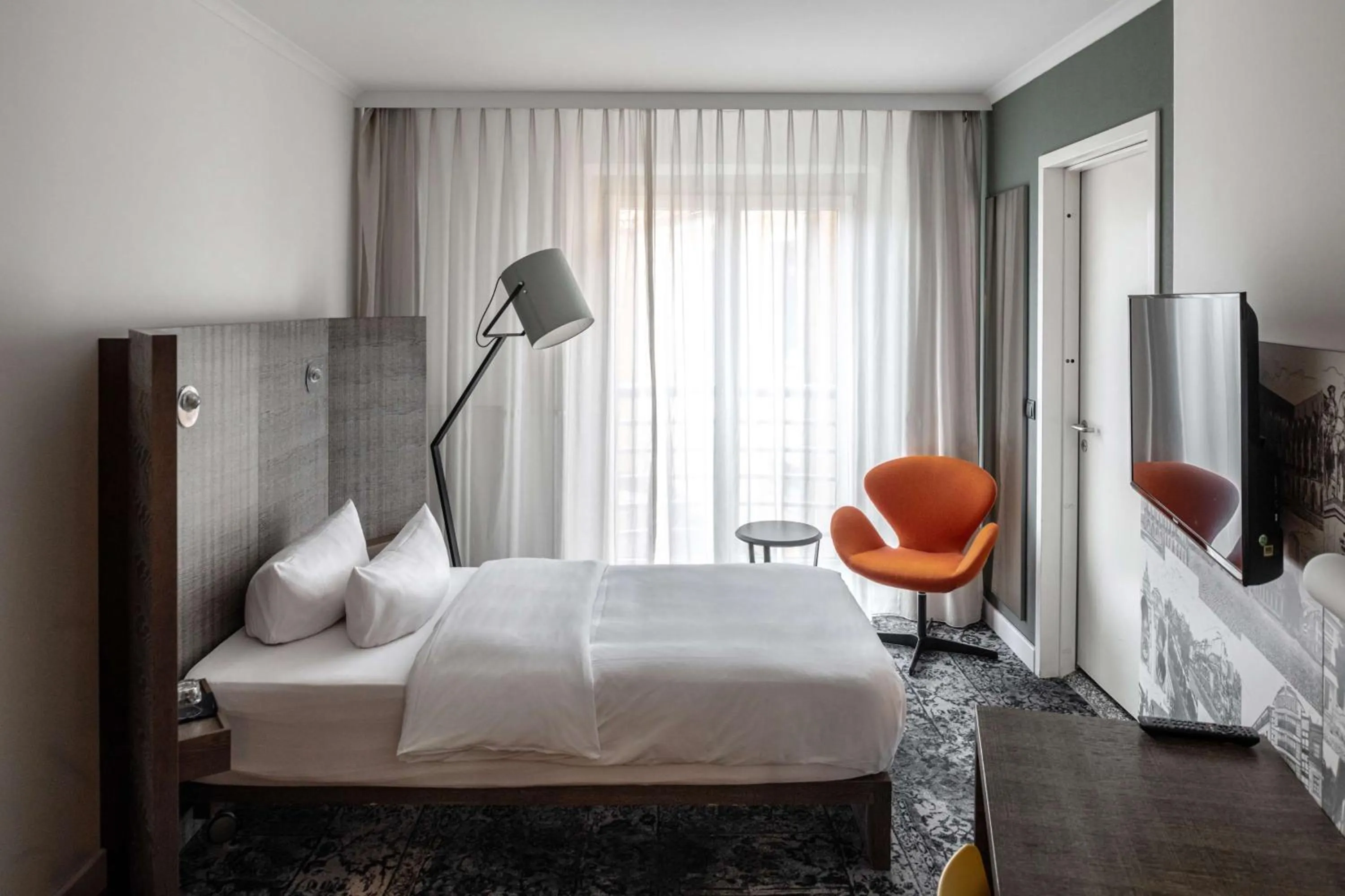 Bedroom, Bed in pentahotel Braunschweig